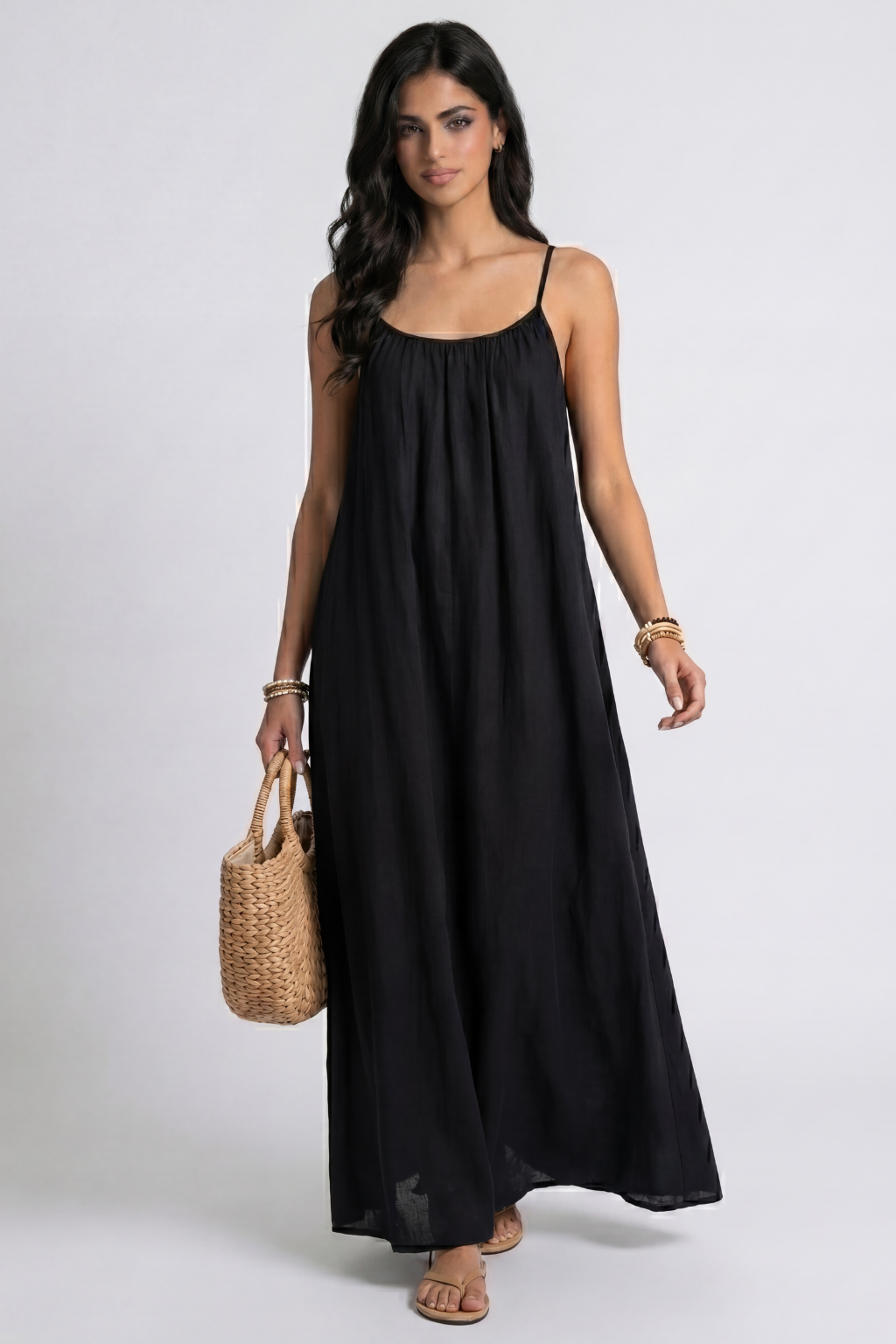 Zaira | Open-Back Maxi Dress