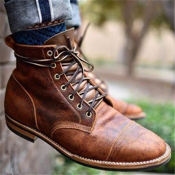 Bronx | Sturdy Men's Leather Boots