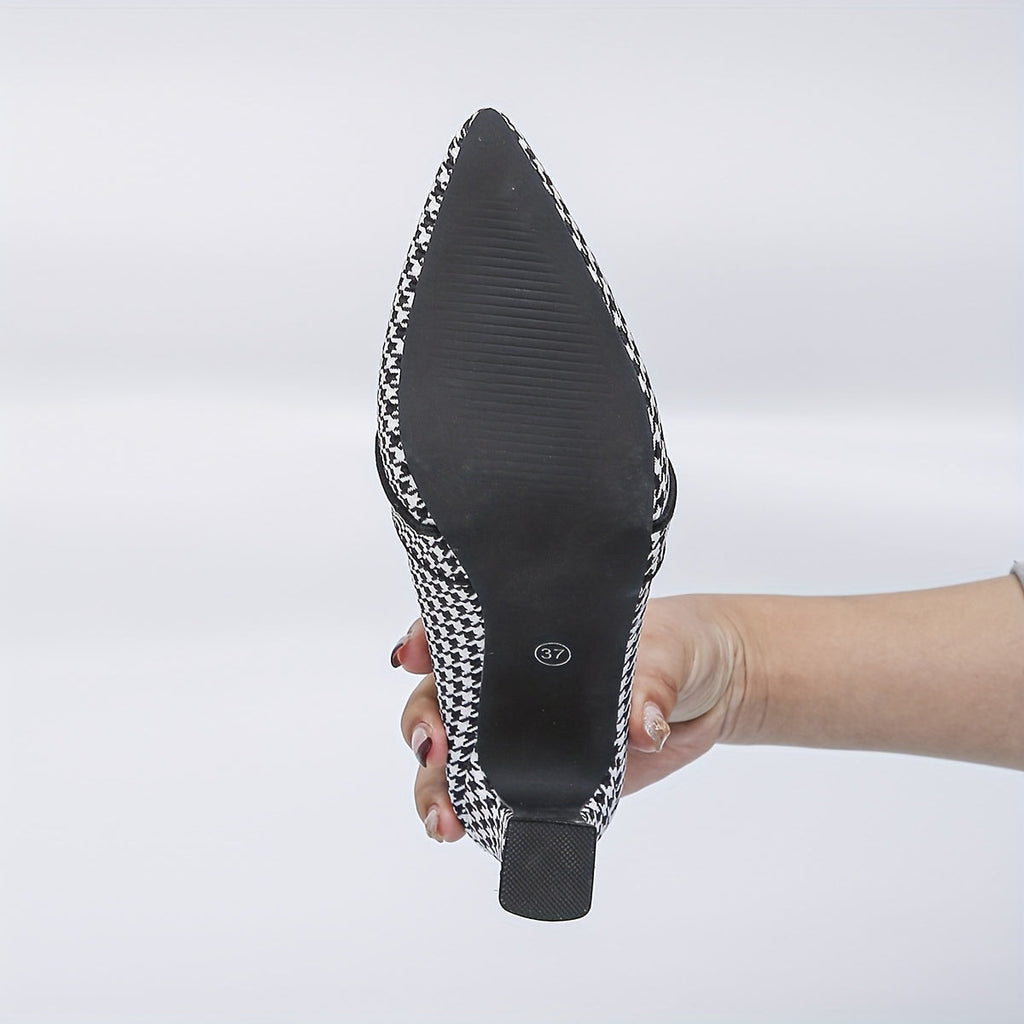 Chloé | Houndstooth Heel