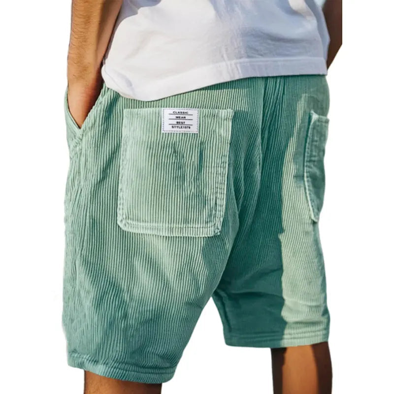 Victor | Pantalón Corto Elegante de Pana