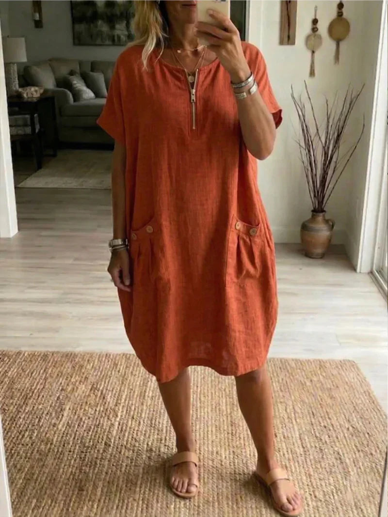 Elena | Vestido con cremallera