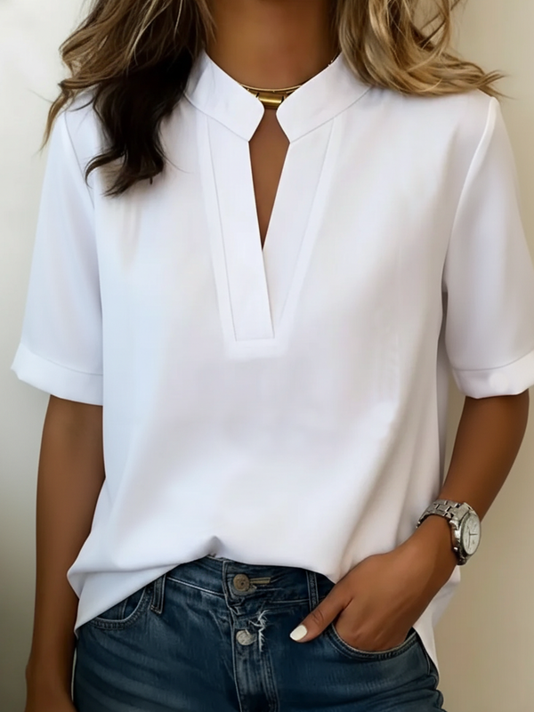 Paula | Loose short-sleeved shirt