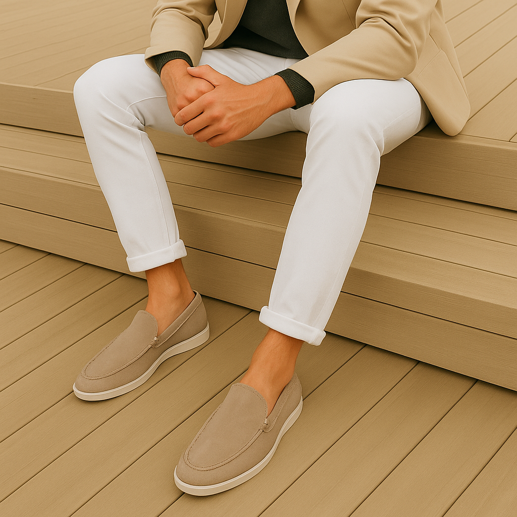 Lusso | Elegant Suede Loafers