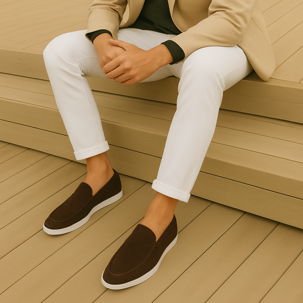 Lusso | Elegant Suede Loafers