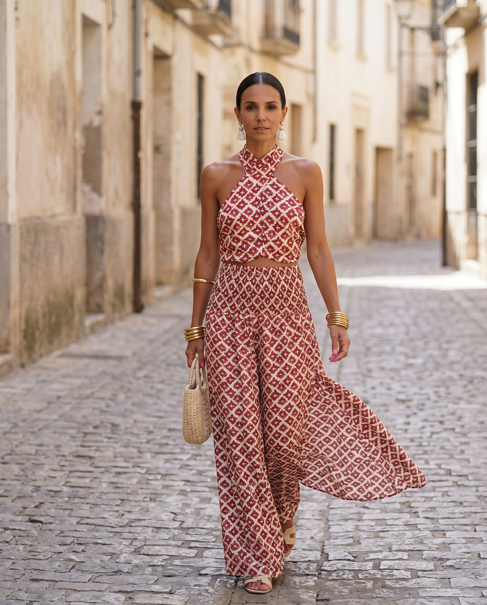 Elisa | Elegant Off-Shoulder Set