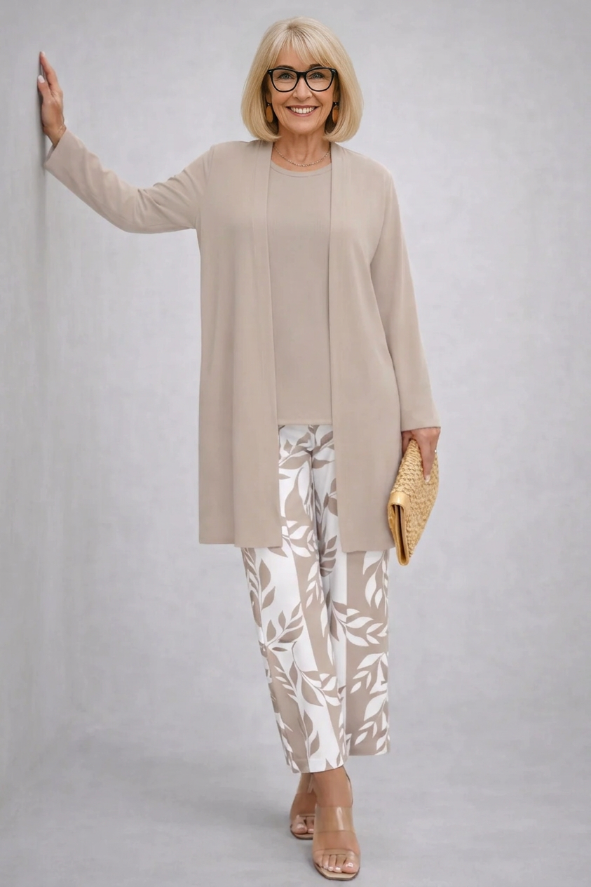 Jeryl | Conjunto de Tres Piezas Elegante