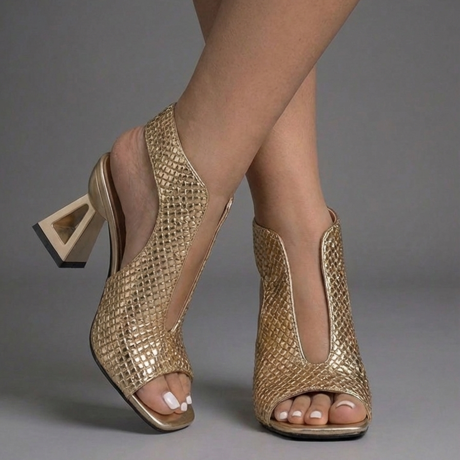 Viviana | Zapatos de tacón cuadrado