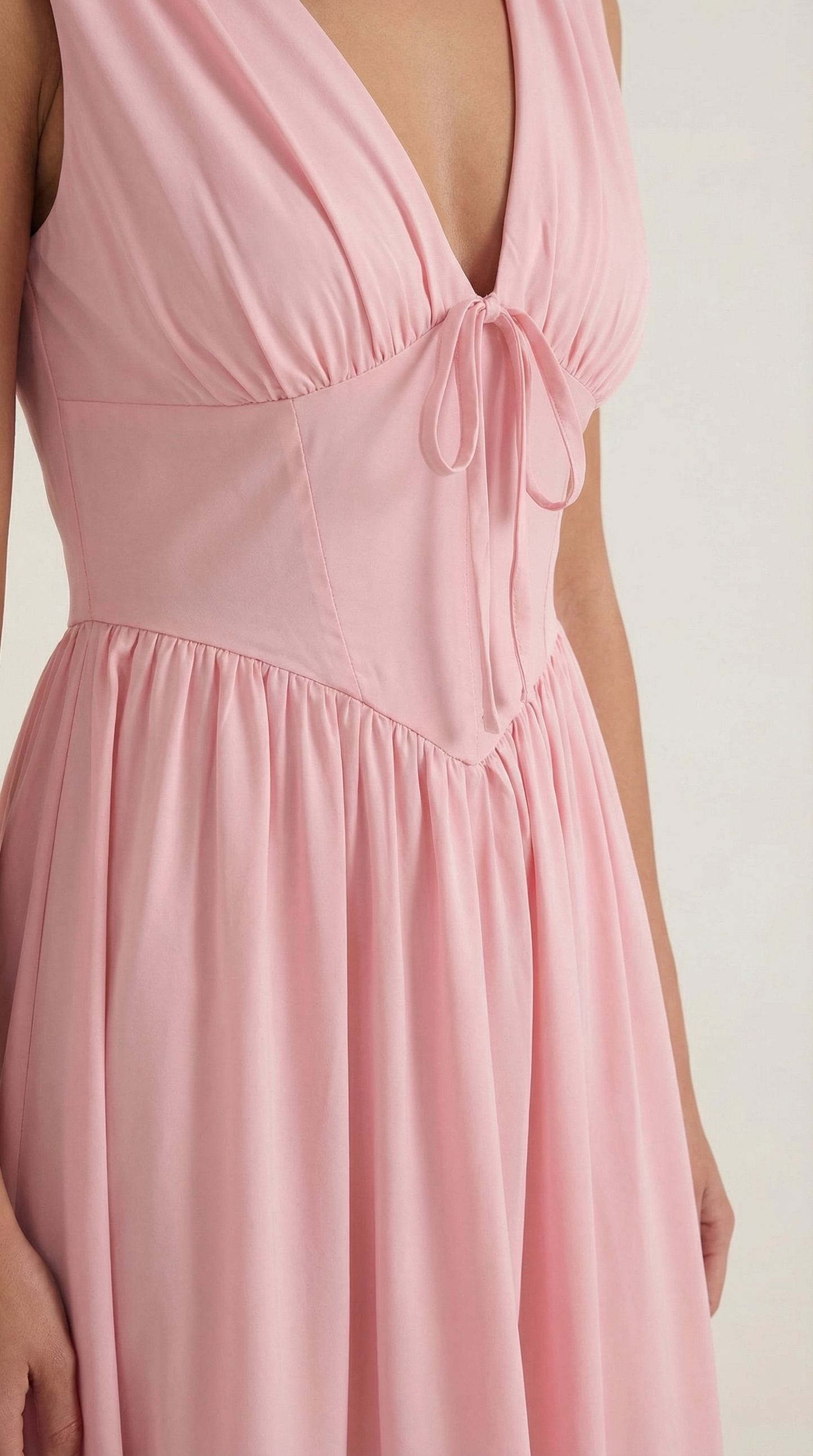 Cassiopeia | Vestido midi con escote en V