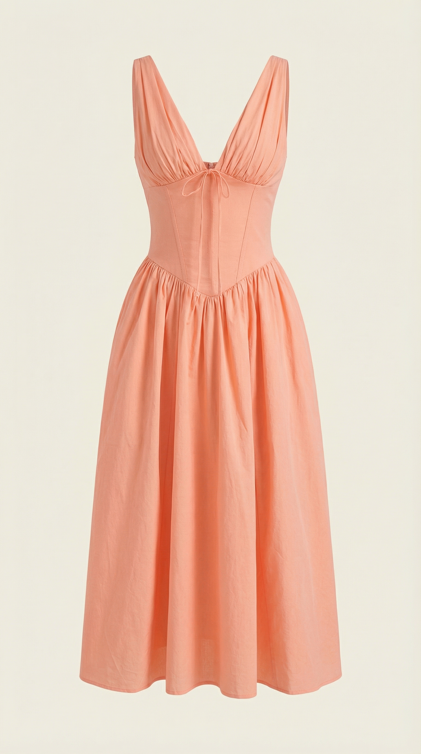 Cassiopeia | Vestido midi con escote en V