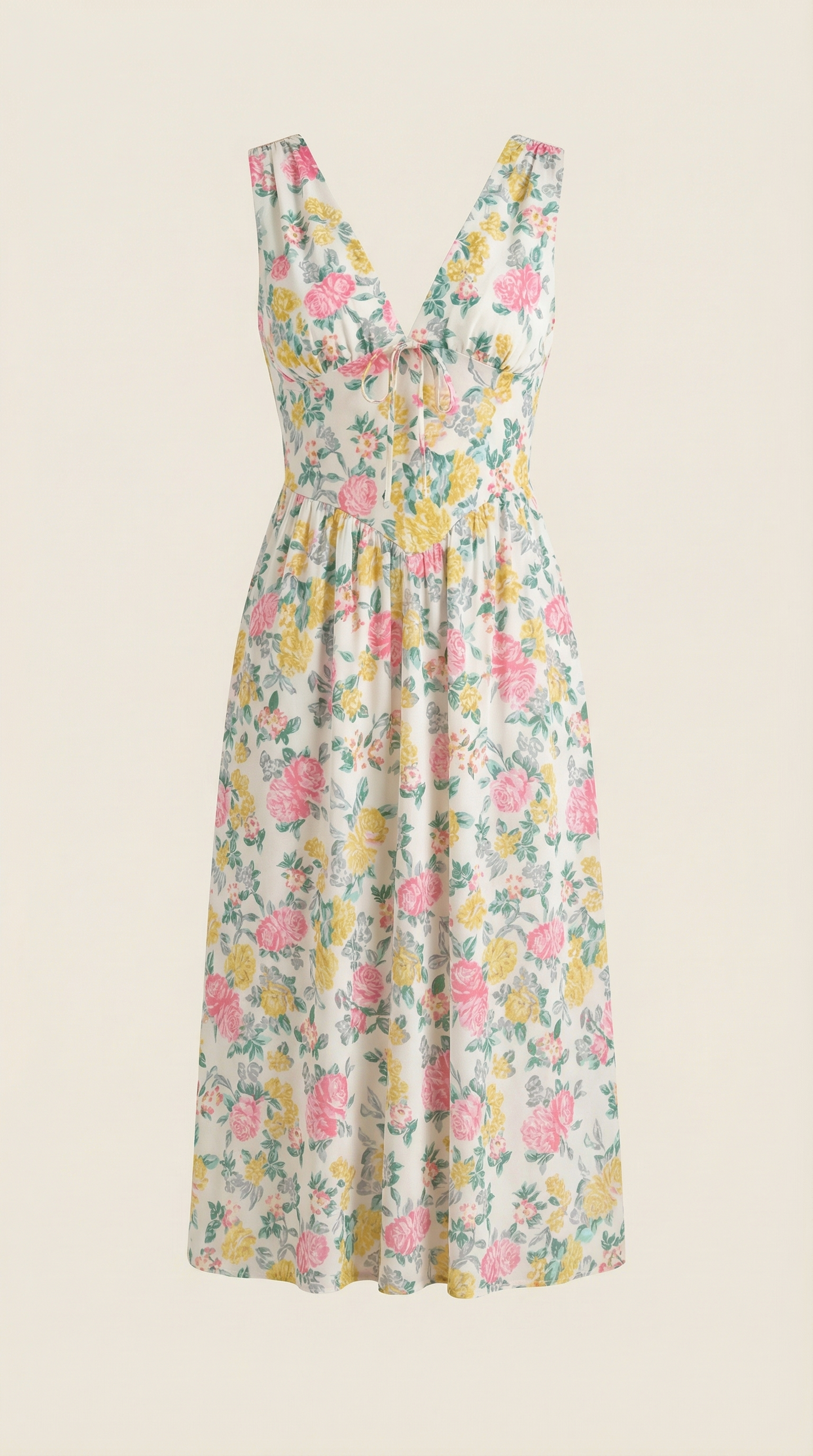 Cassiopeia | Vestido midi con escote en V