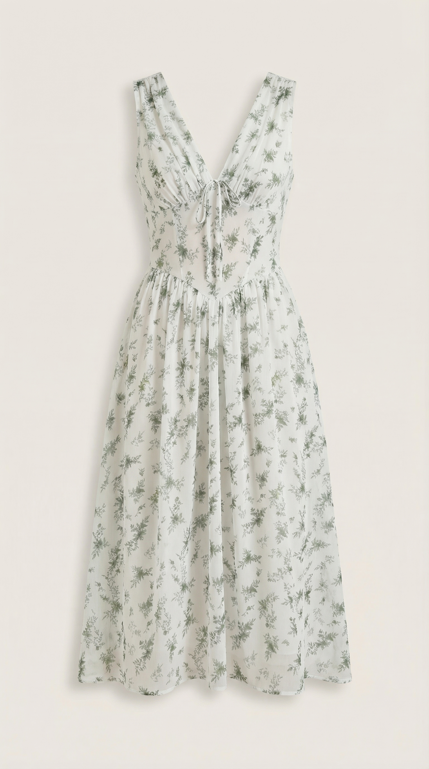Cassiopeia | Vestido midi con escote en V