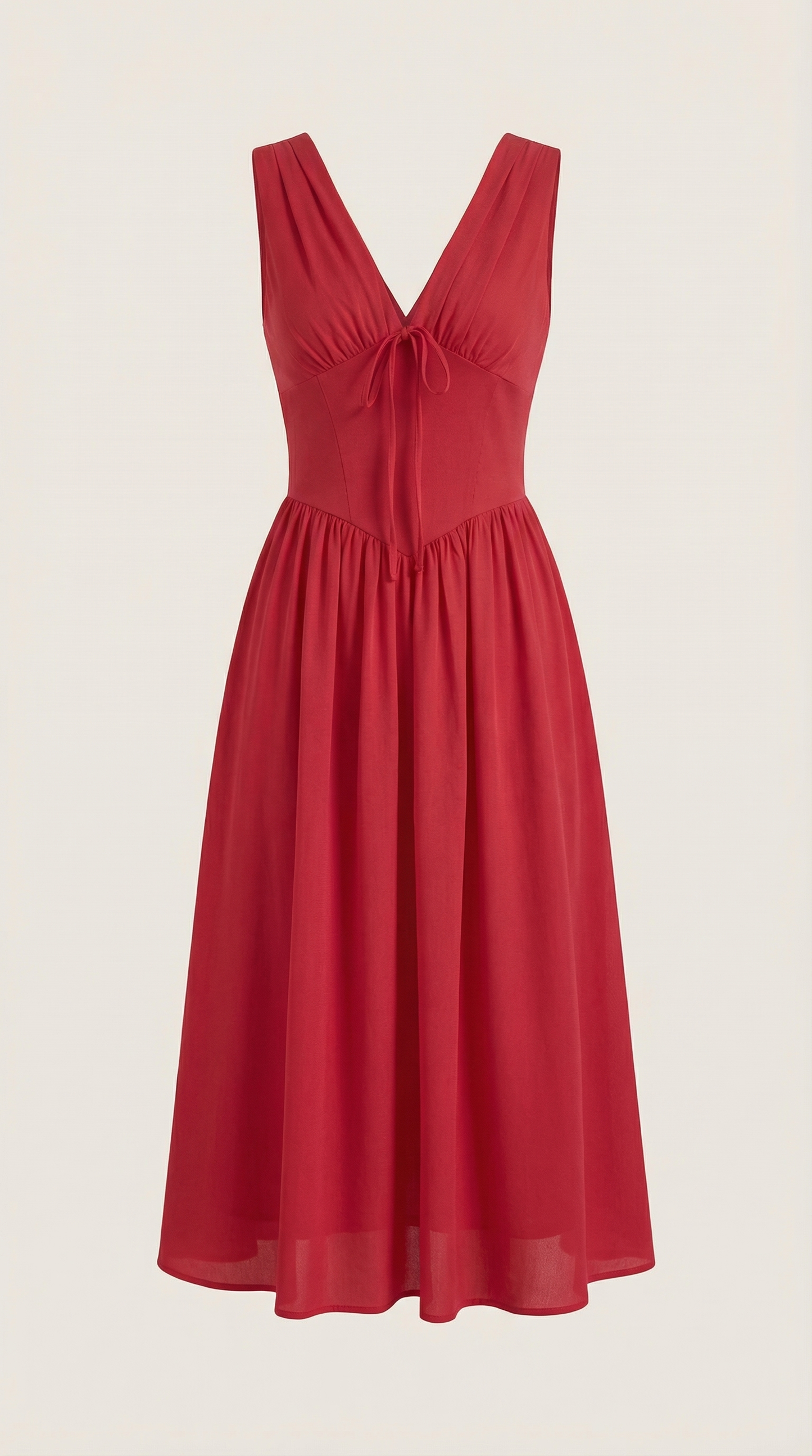 Cassiopeia | Vestido midi con escote en V