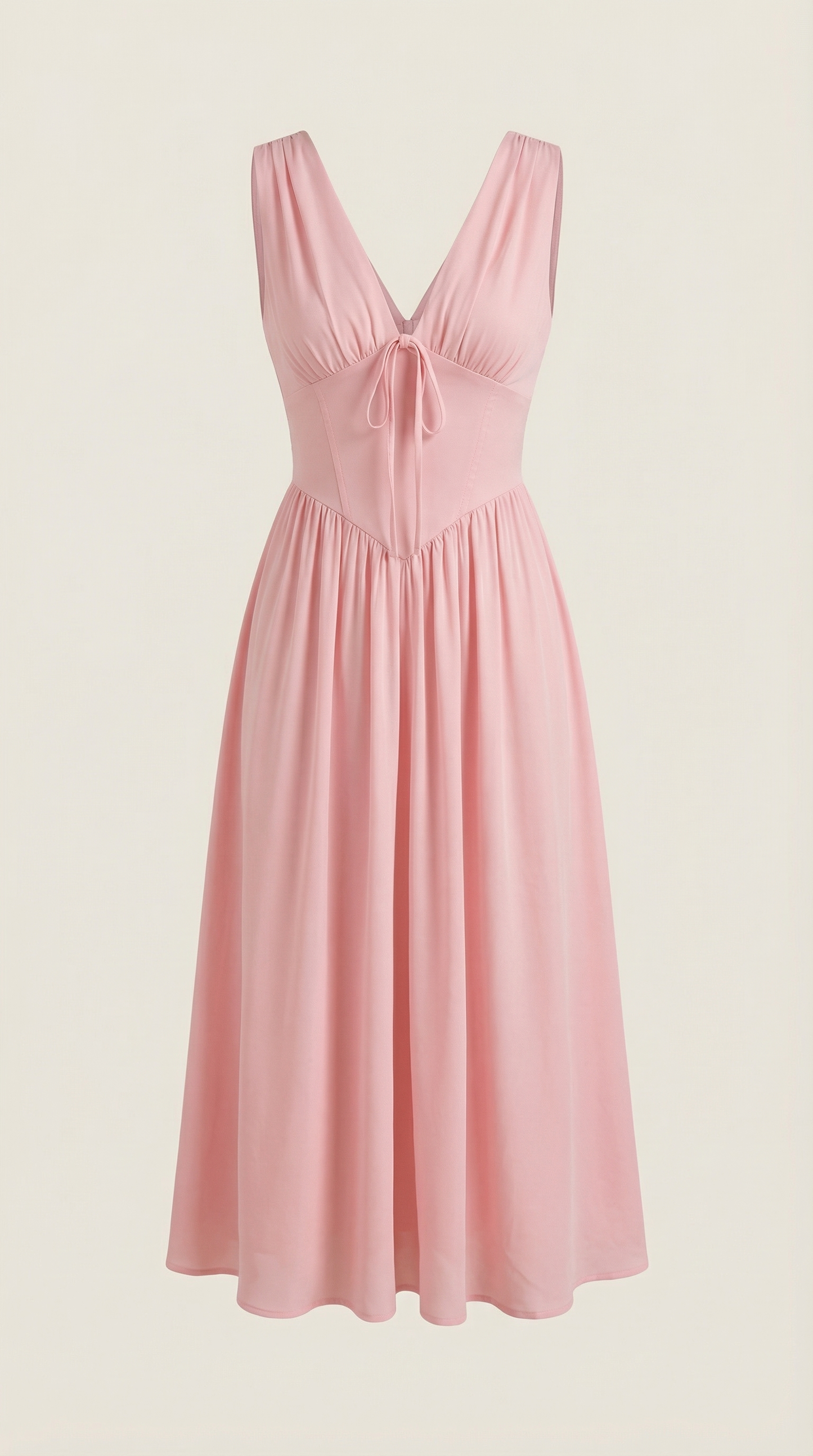 Cassiopeia | Vestido midi con escote en V