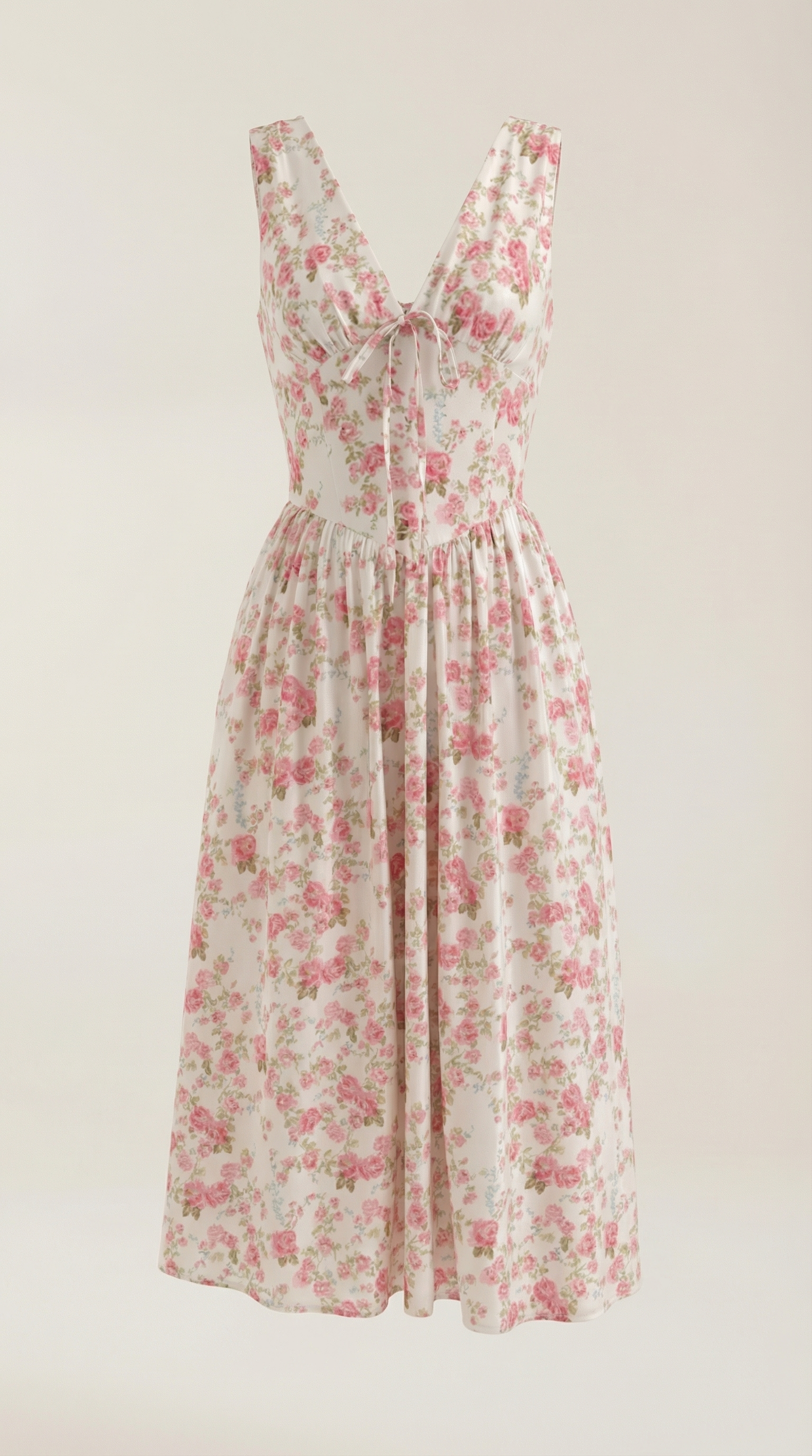 Cassiopeia | Vestido midi con escote en V