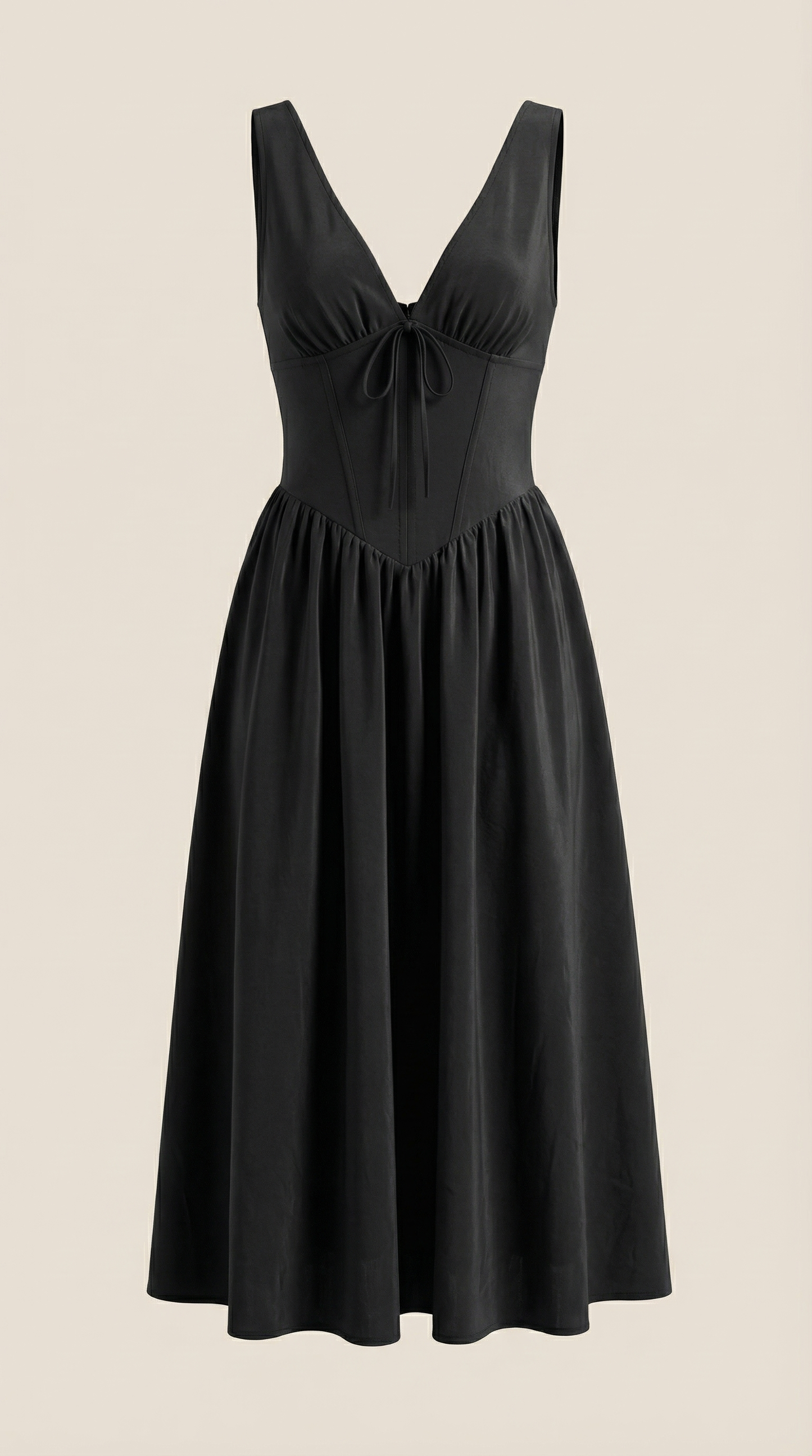 Cassiopeia | Vestido midi con escote en V