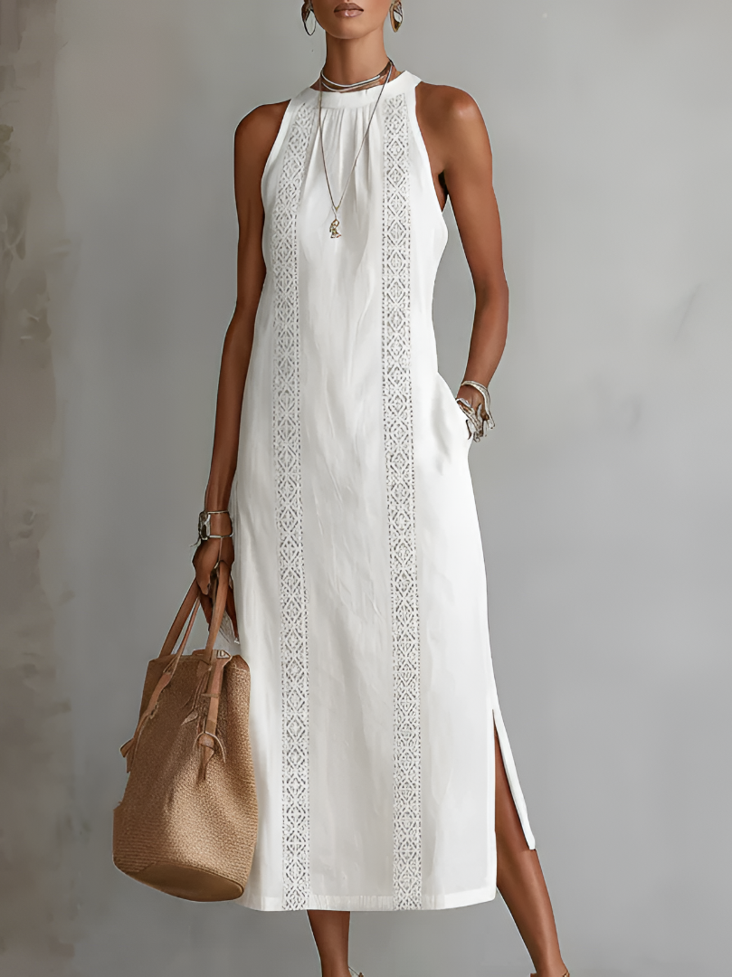Jimena | High Neck Midi Dress