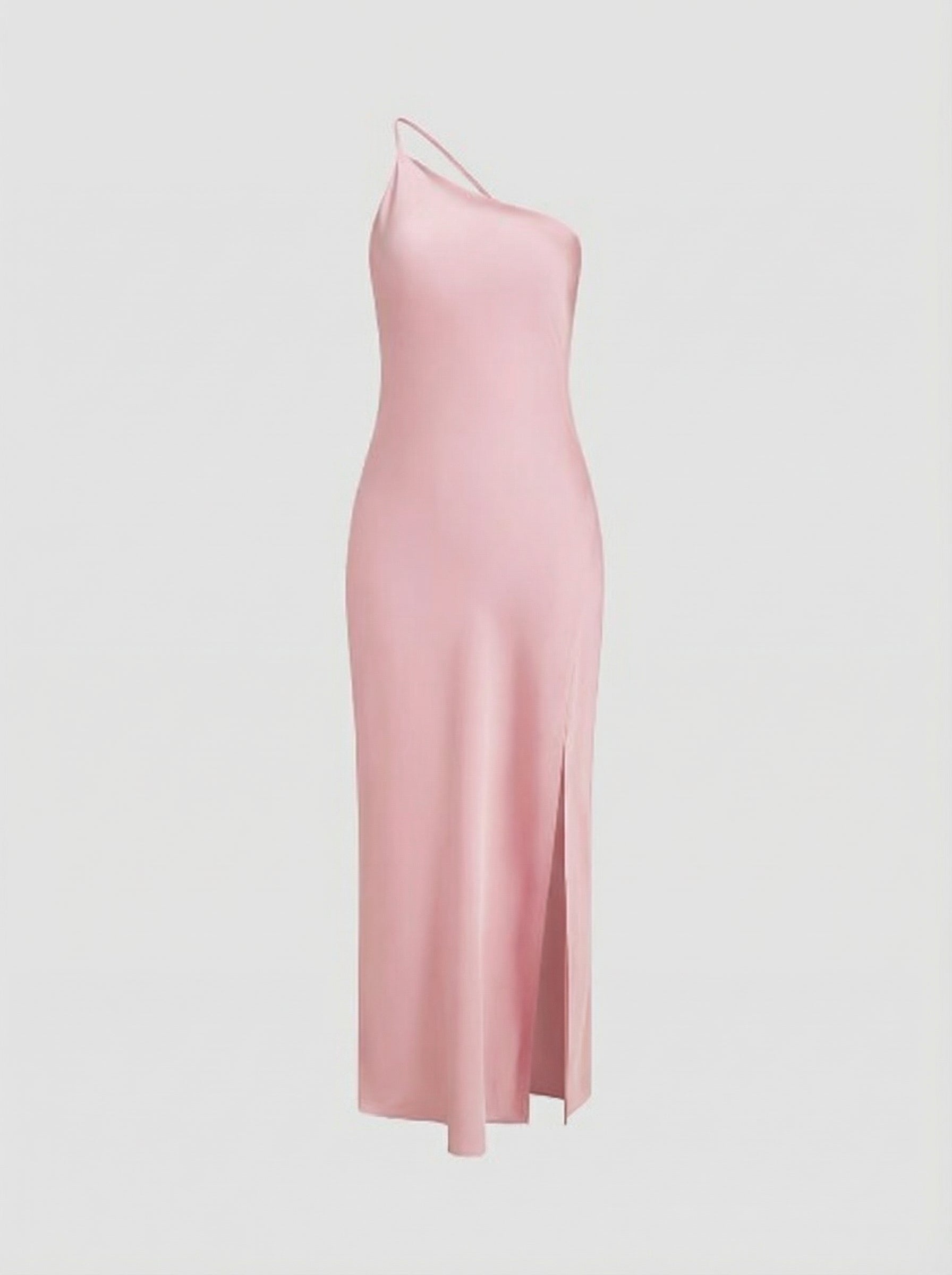 Fiora | Open Back Satin Maxi Dress