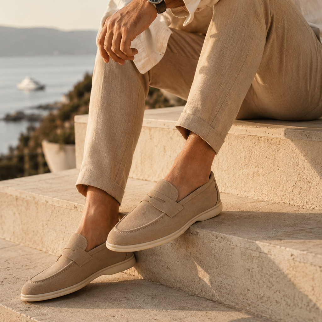 Riviera Suede Loafers