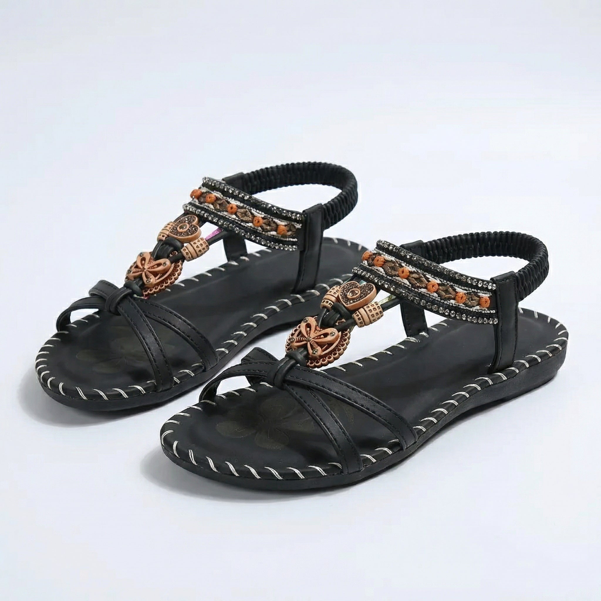 Nothing | Ibiza-style sandals that combine comfort and elegance