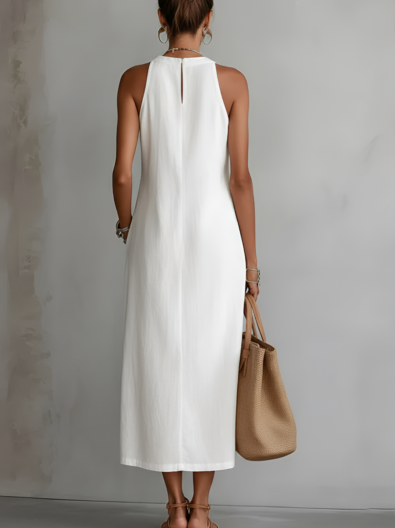 Jimena | High Neck Midi Dress