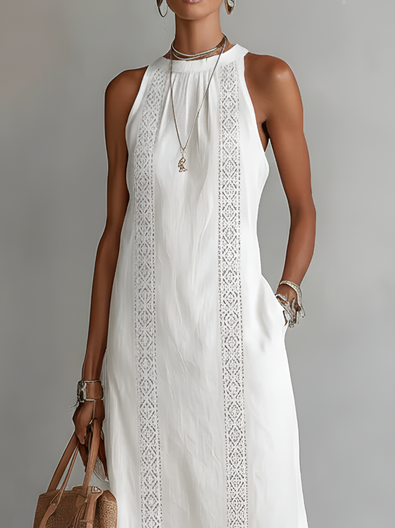 Jimena | High Neck Midi Dress