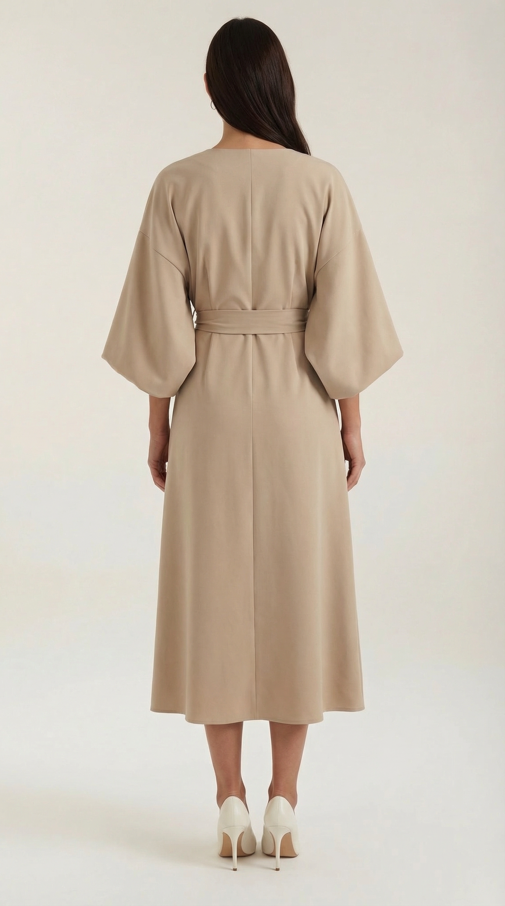 Ana | Long dress with belt