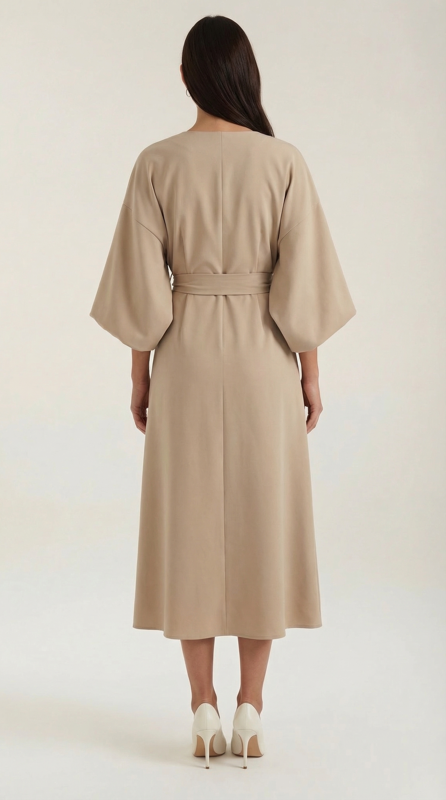 Ana | Long dress with belt