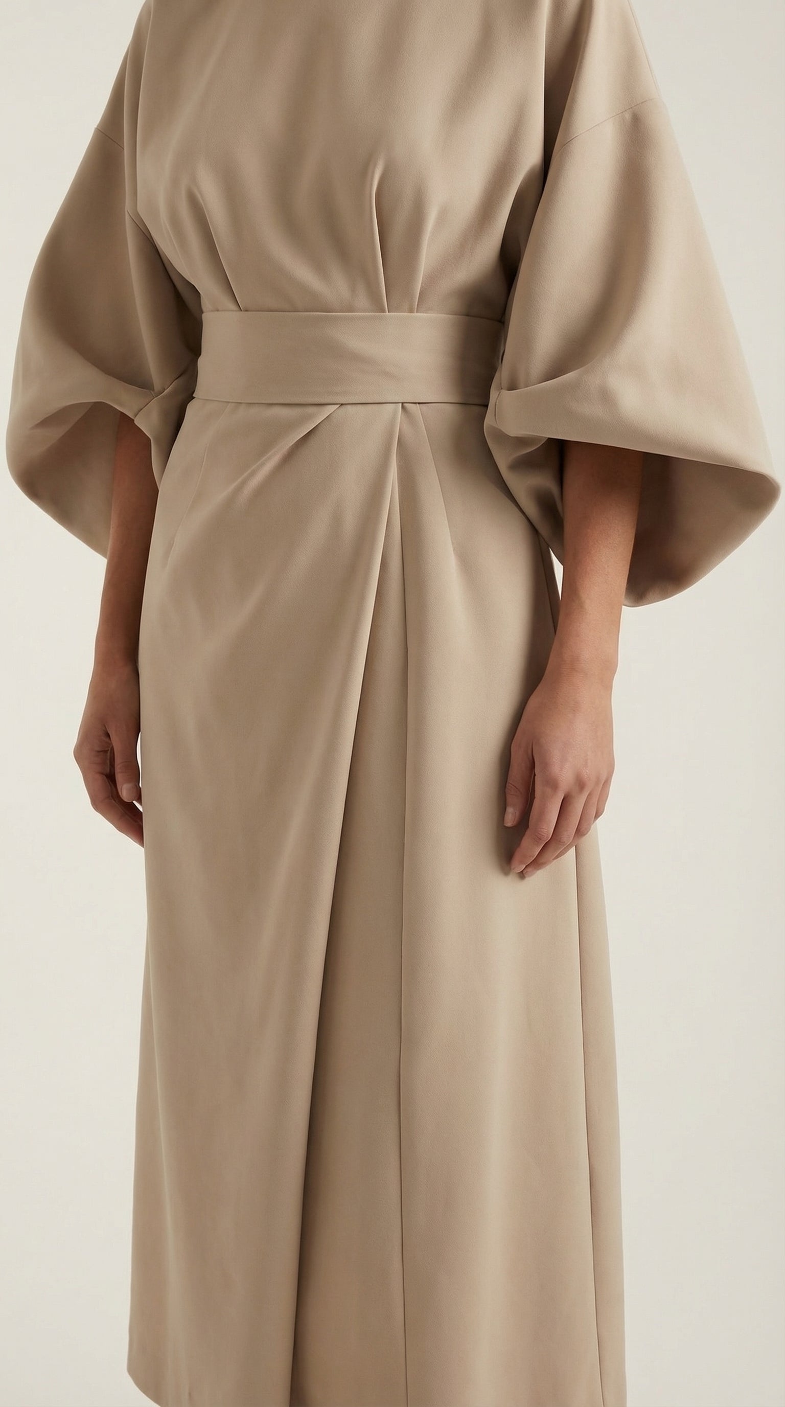 Ana | Long dress with belt