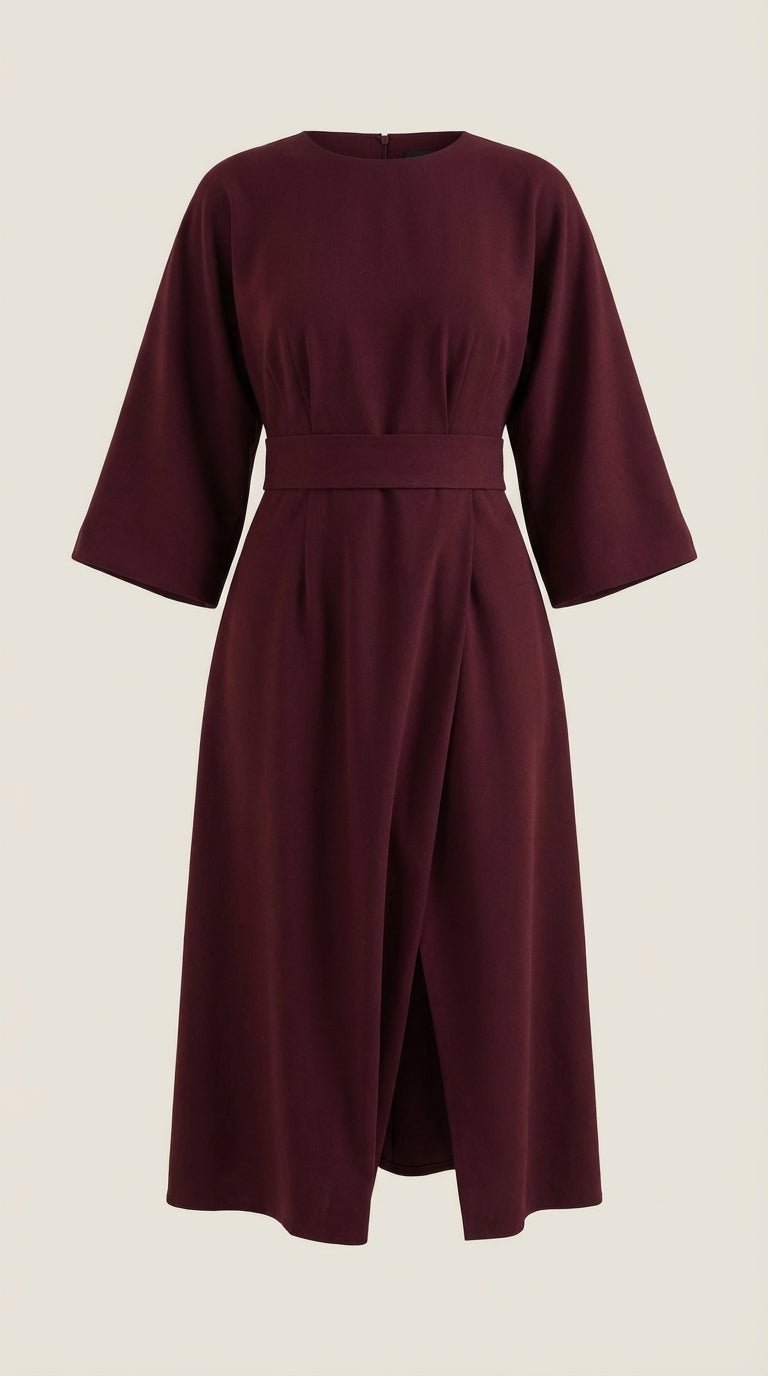 Ana | Long dress with belt
