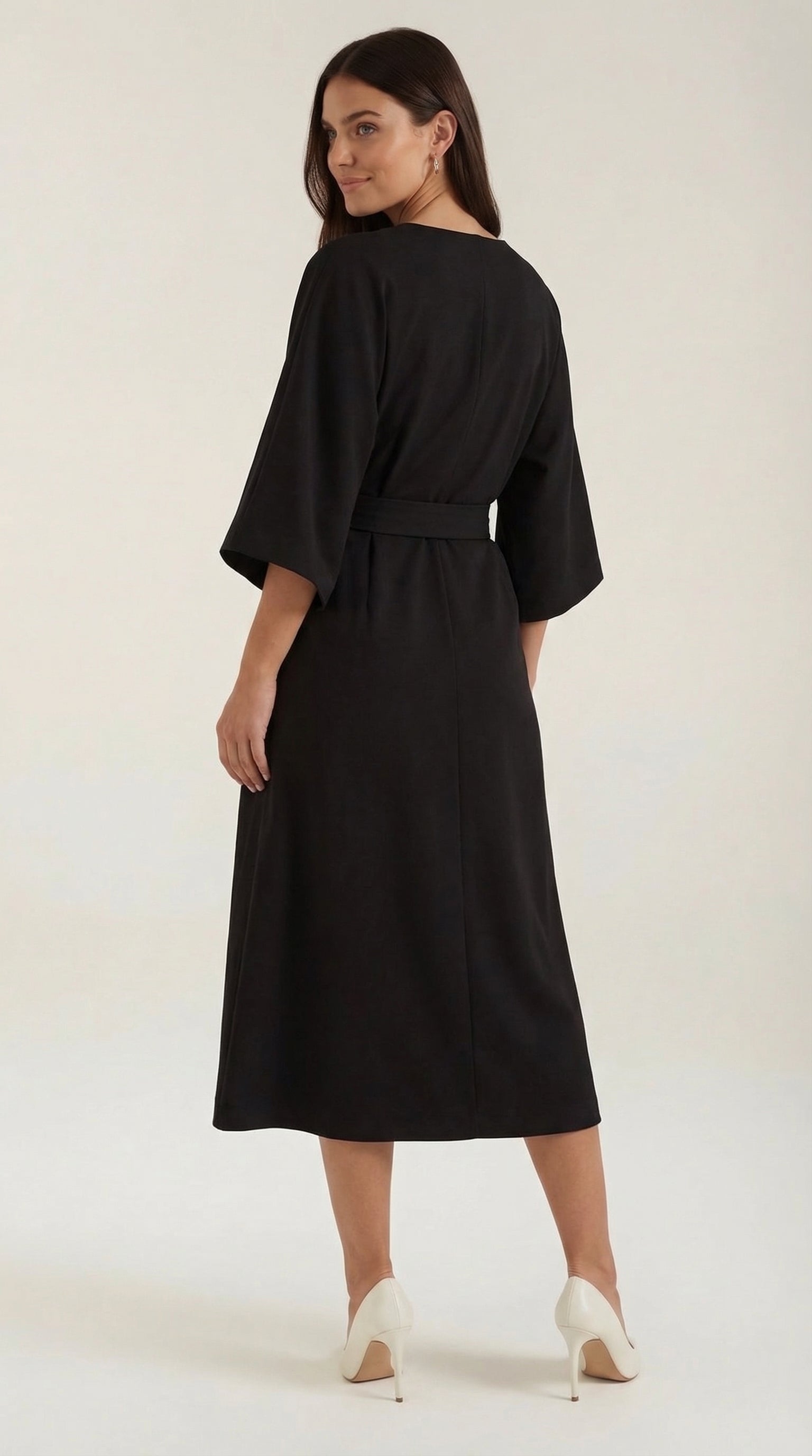 Ana | Long dress with belt