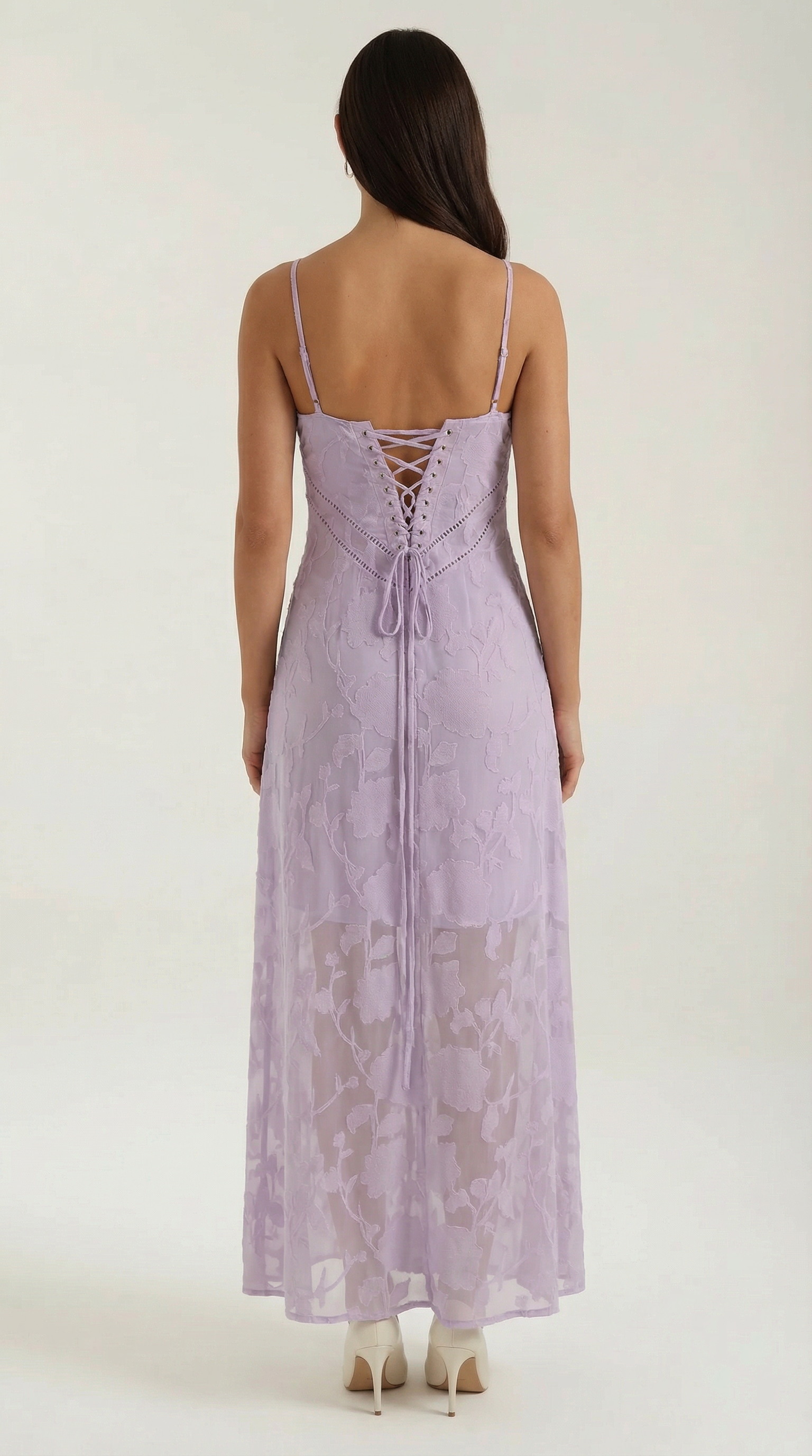 Arabelle | Lace long dress