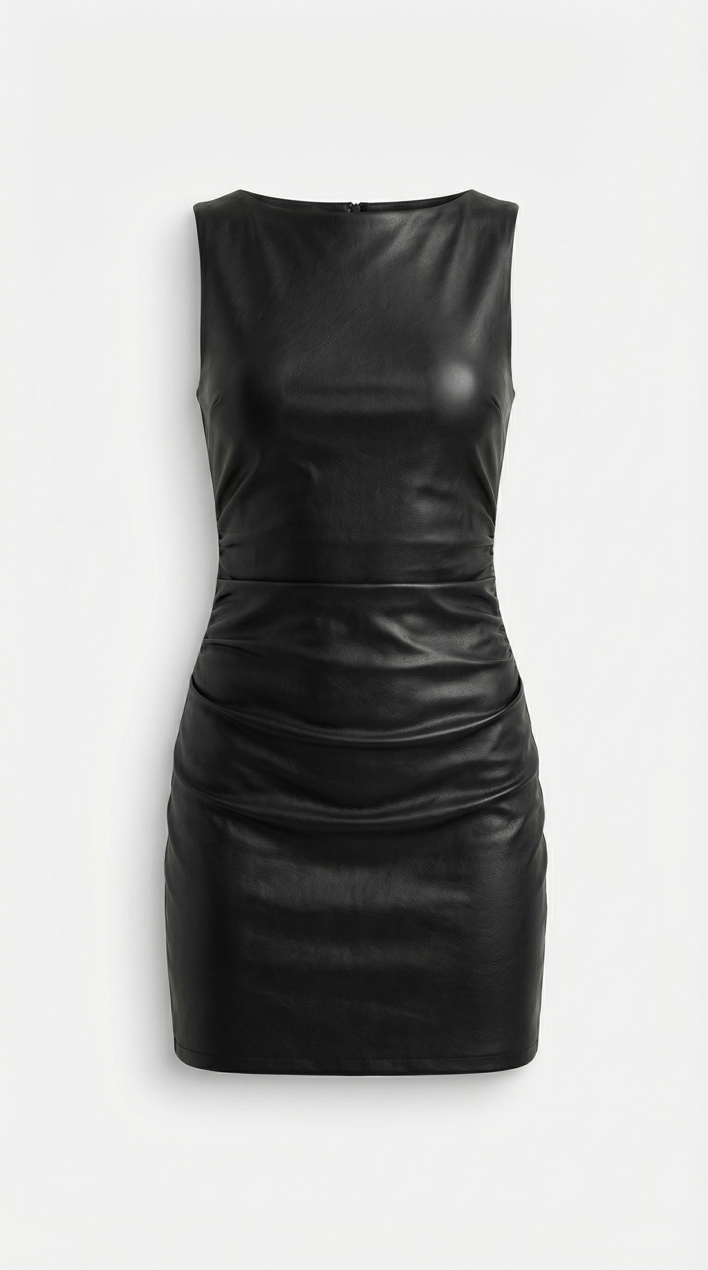 Bernice | Faux Leather Mini Dress