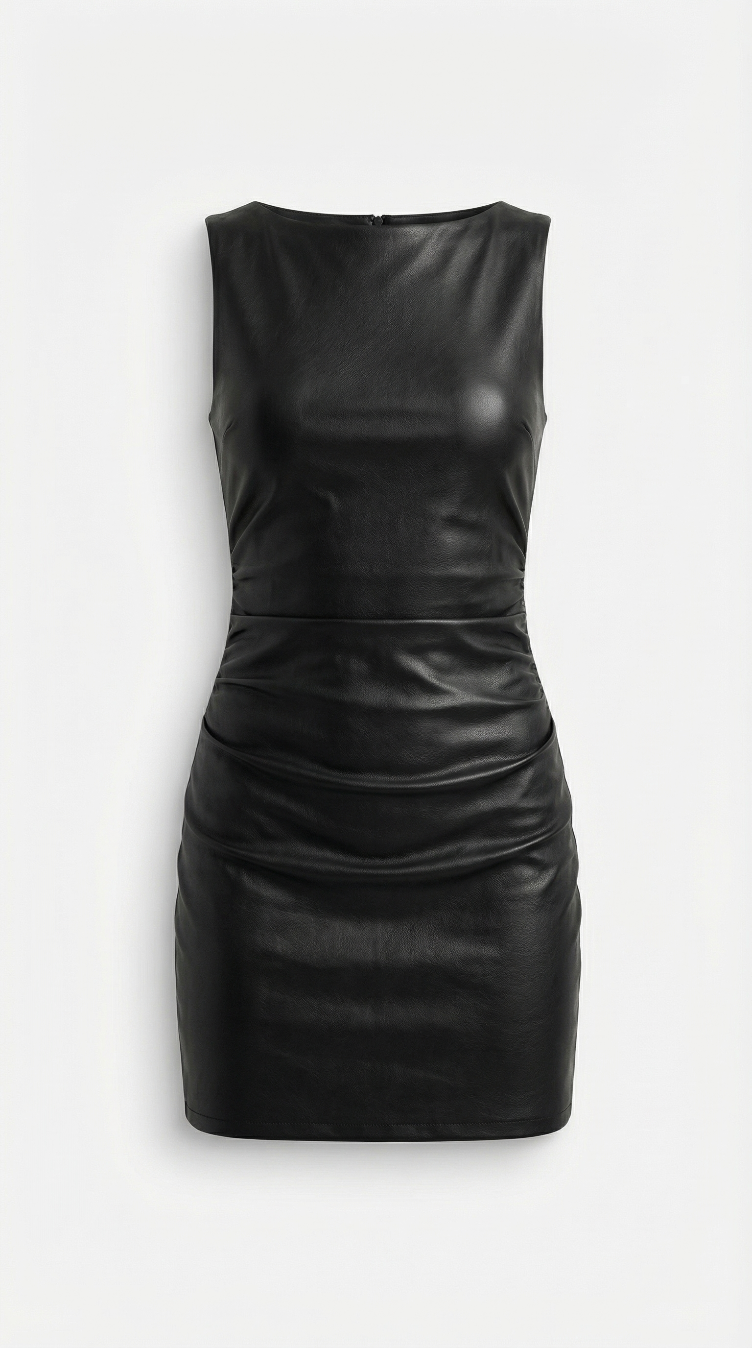 Bernice | Faux Leather Mini Dress