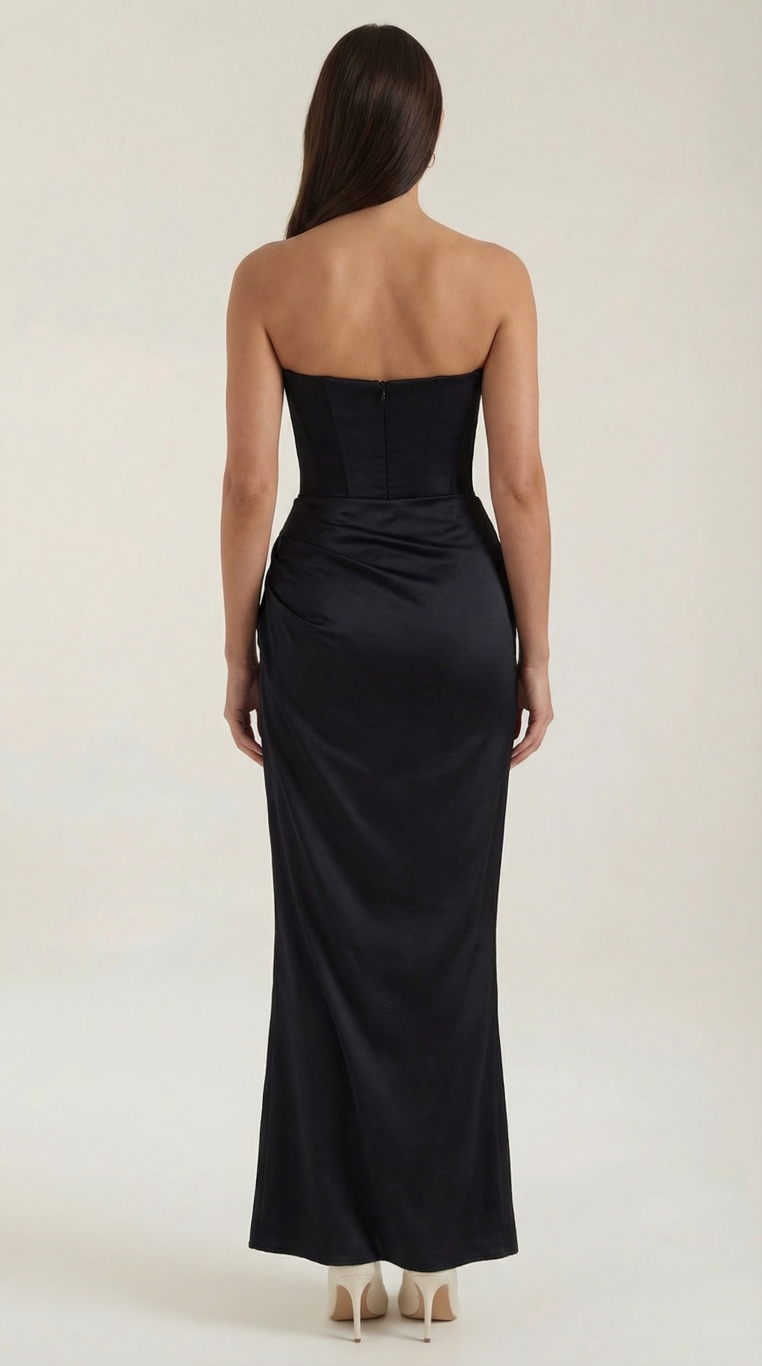 Fiorella | Long corset-style dress