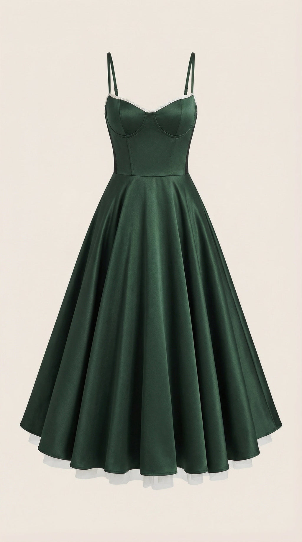 Isold tulle midi dress