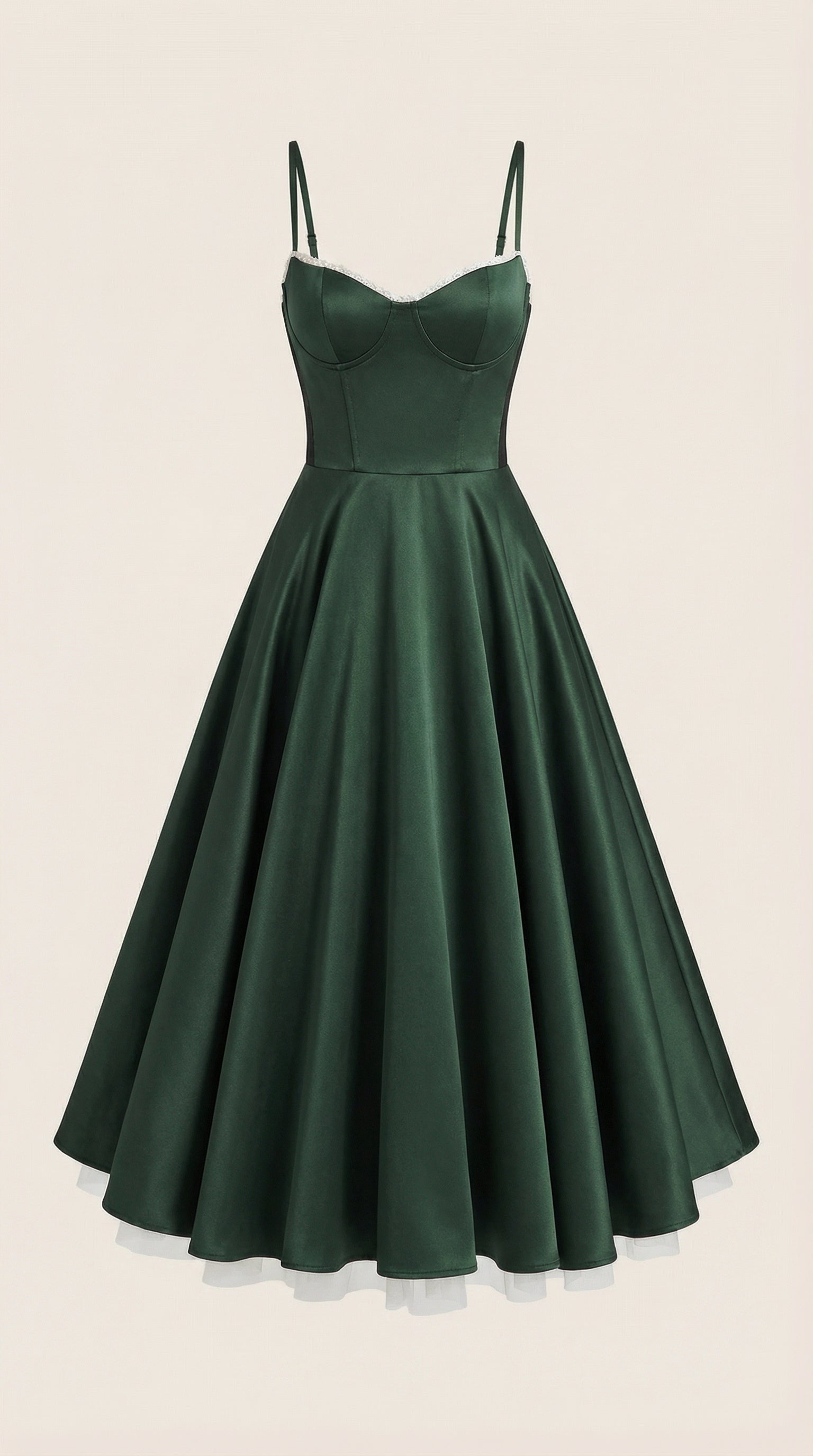 Isold tulle midi dress