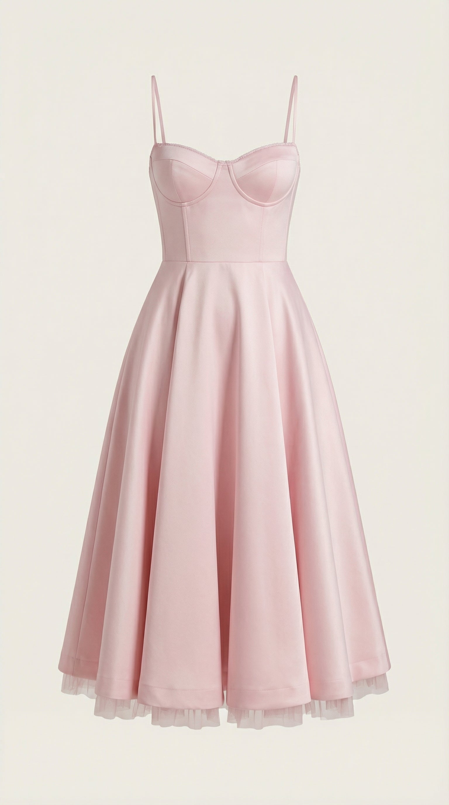 Isold tulle midi dress