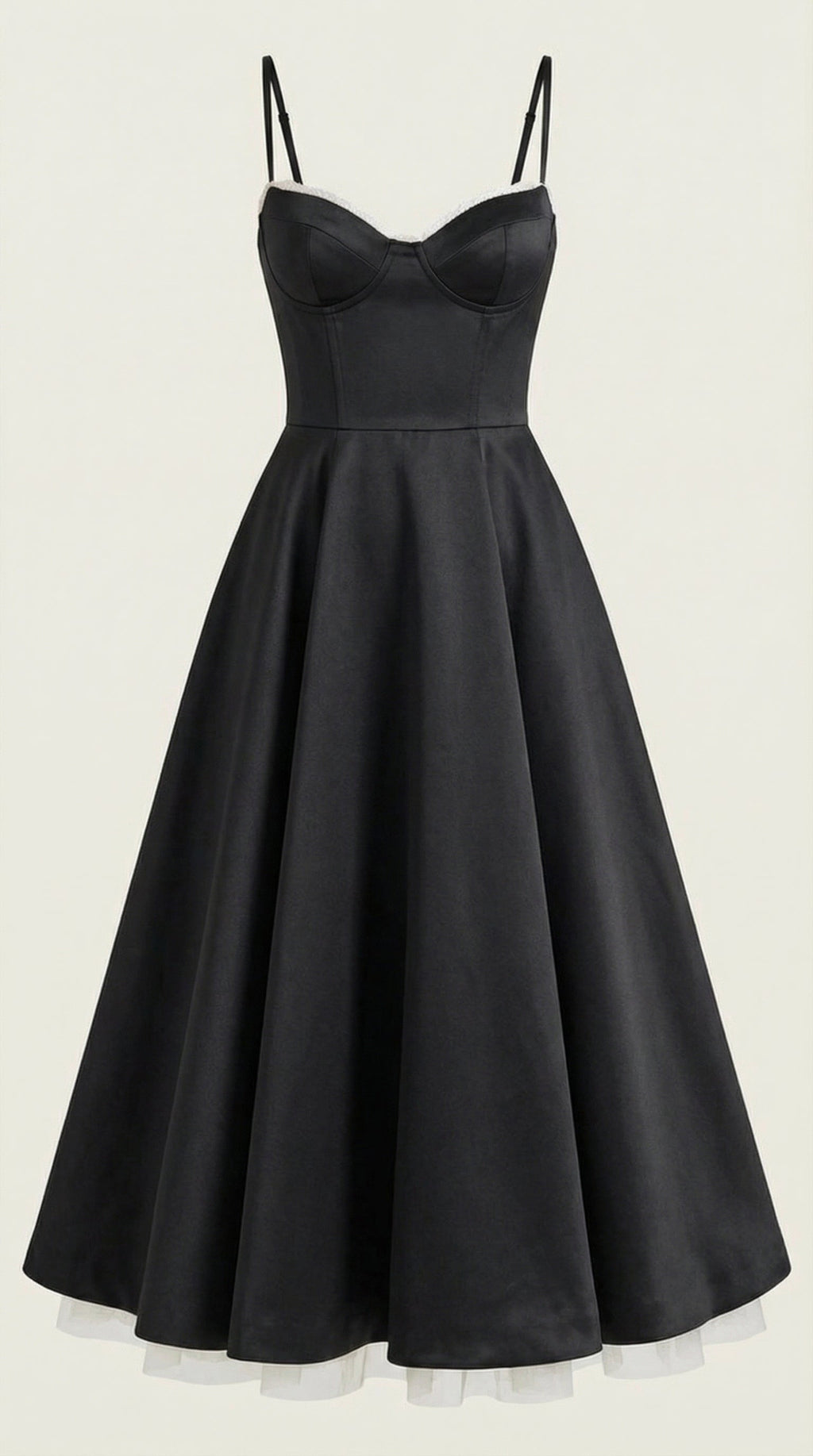 Isold tulle midi dress