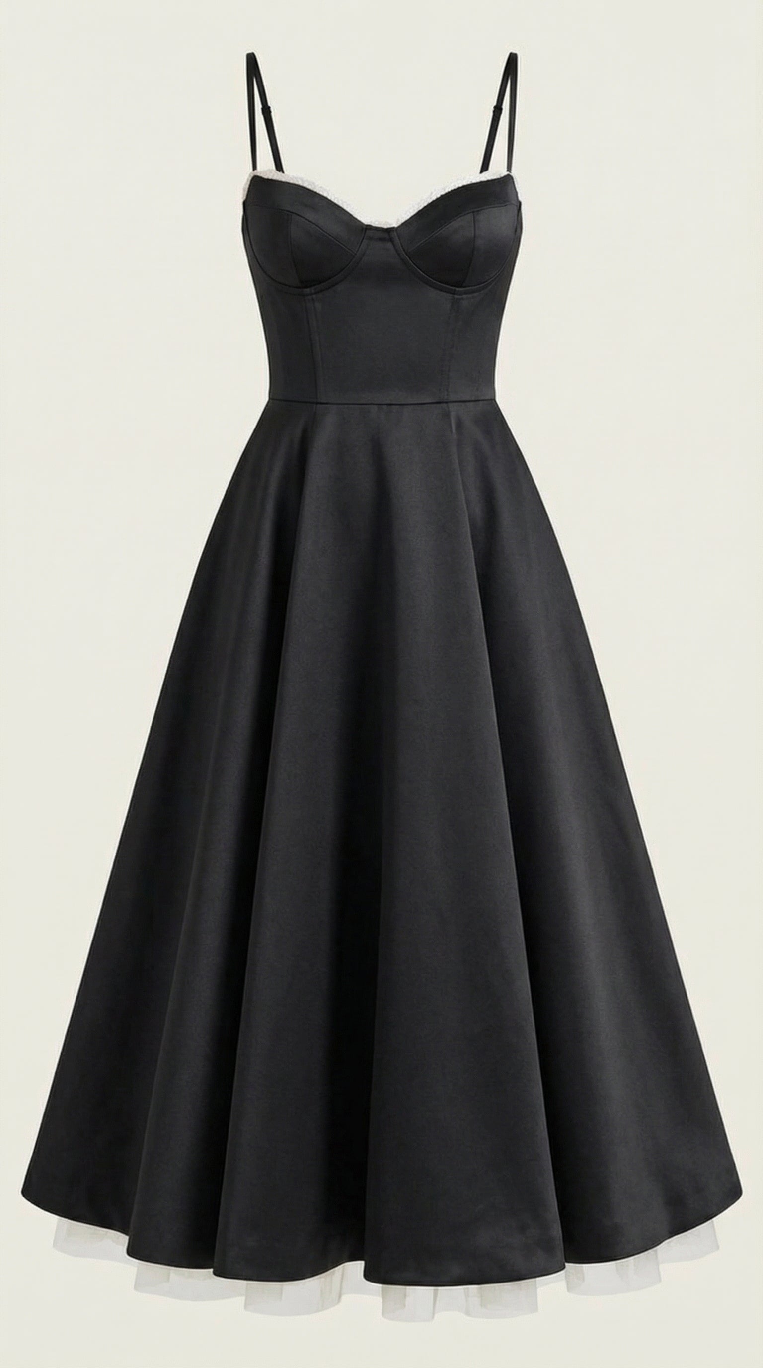 Isold tulle midi dress