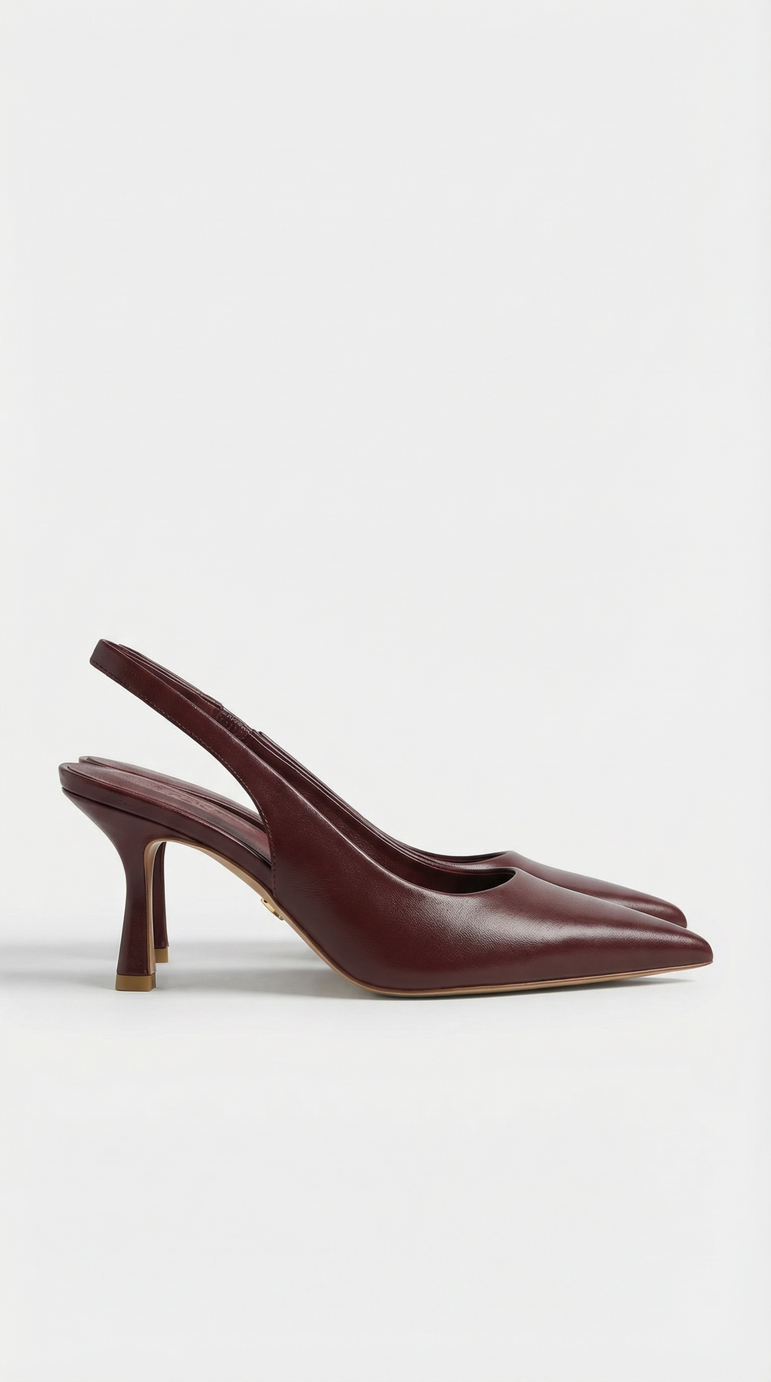 Nicole slingback court shoes