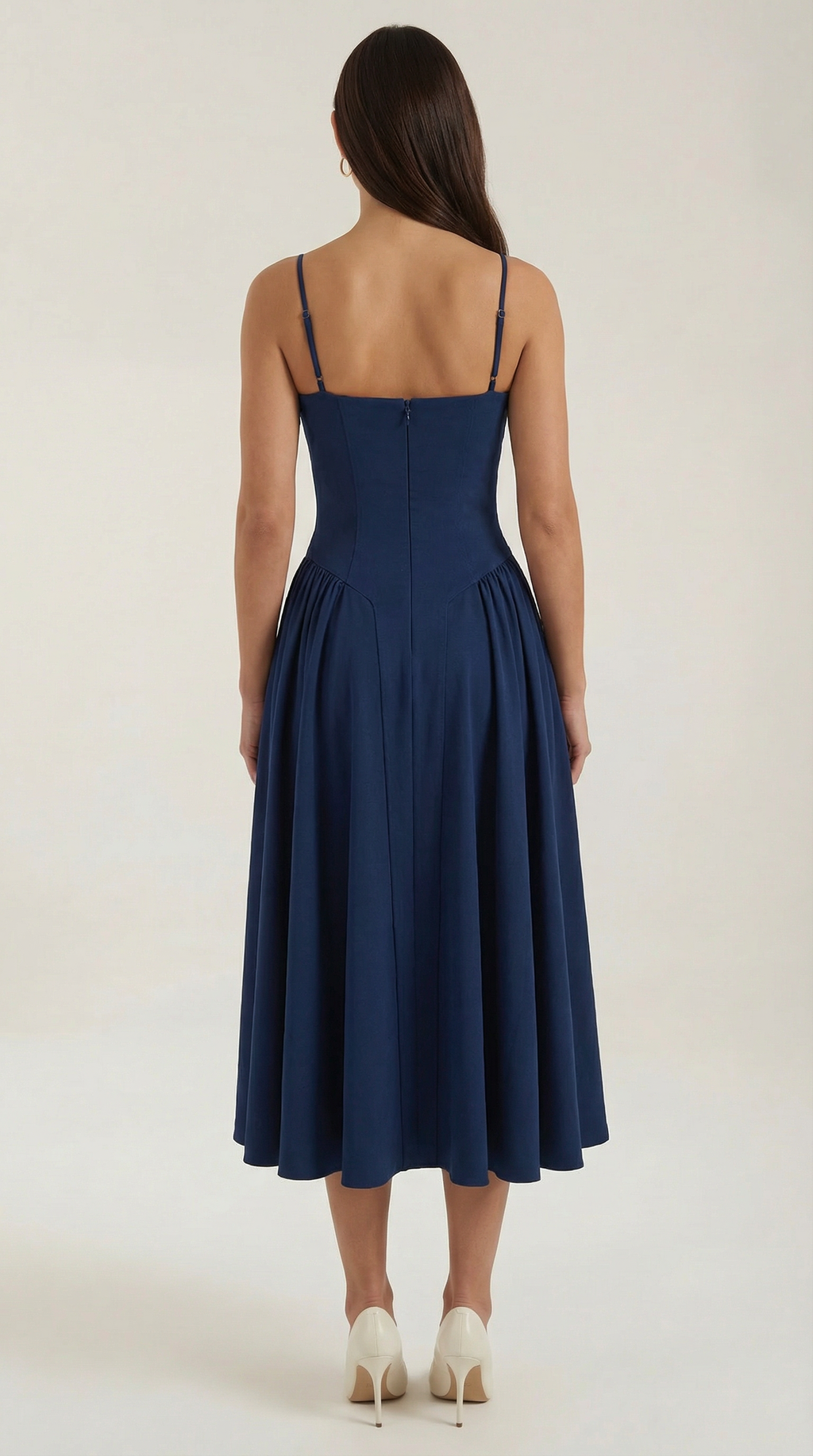 Elise | Corset Midi Dress