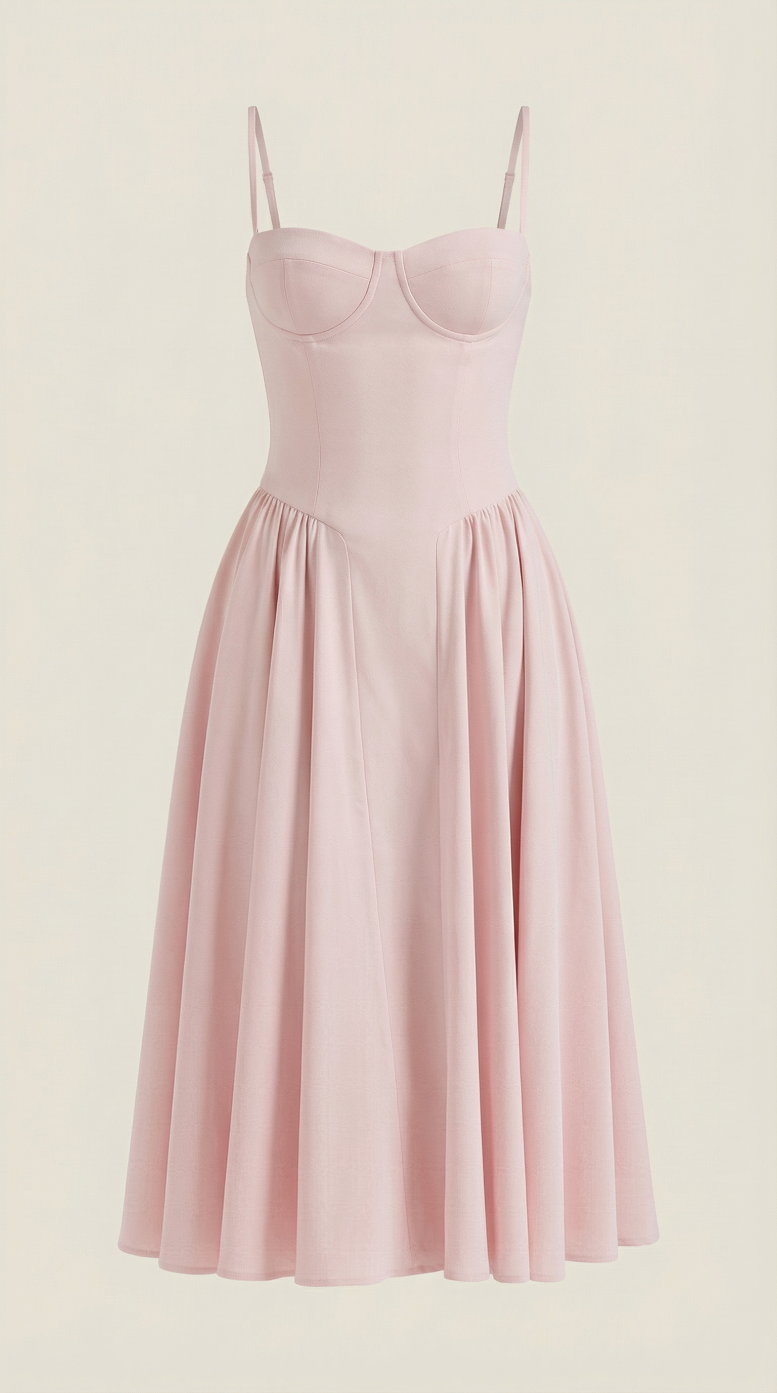 Elise | Corset Midi Dress