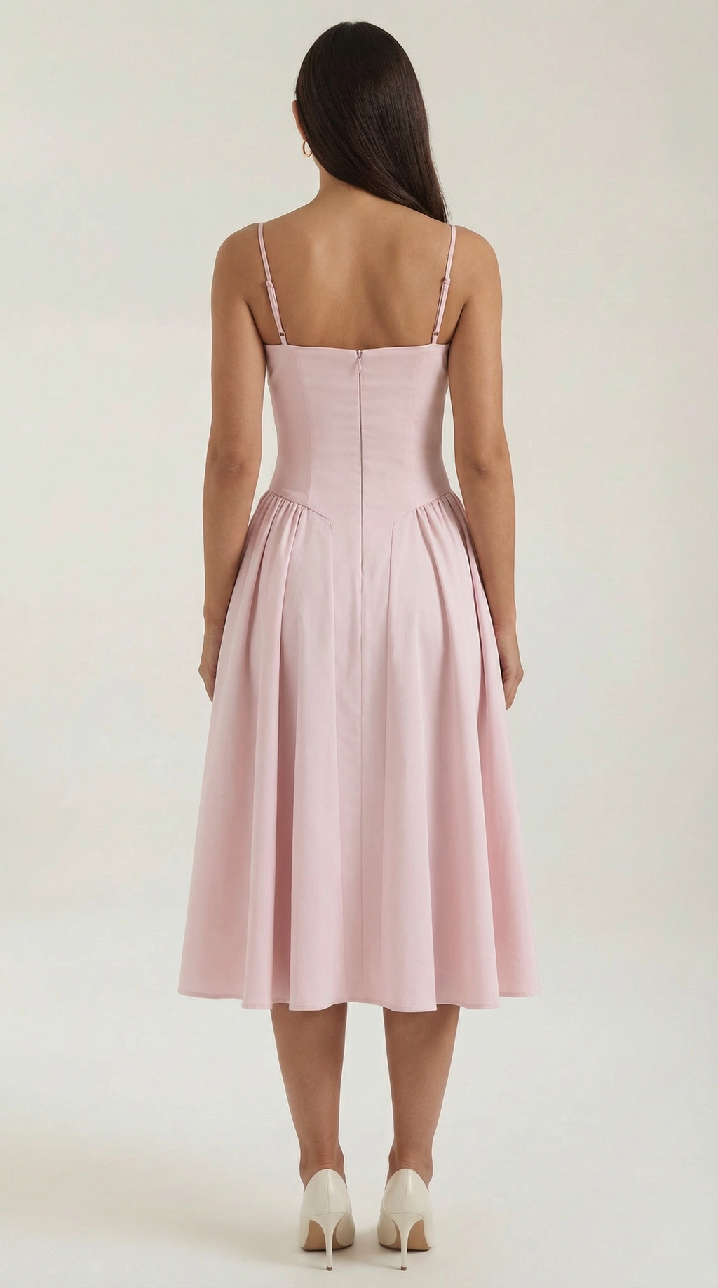 Elise | Corset Midi Dress