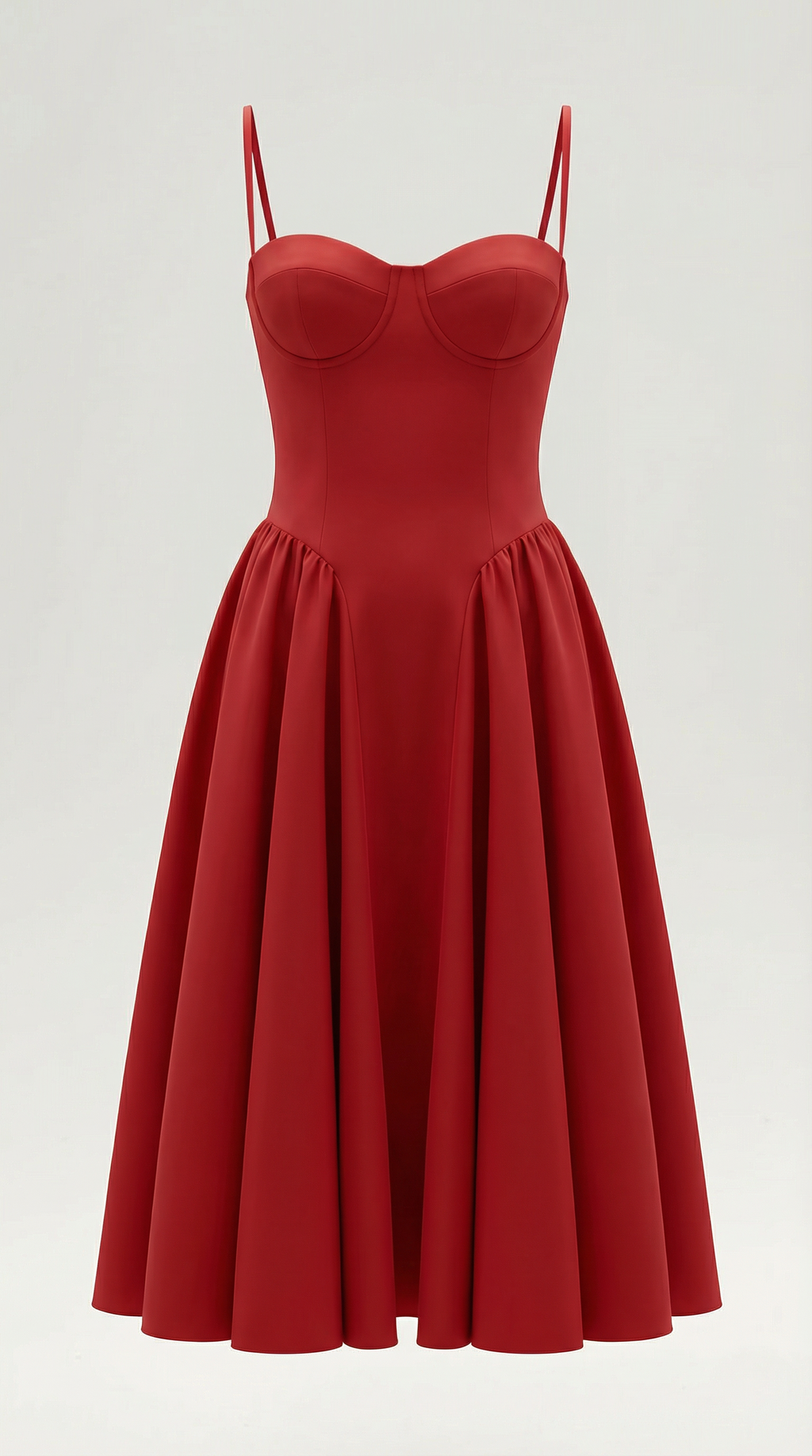 Elise | Corset Midi Dress