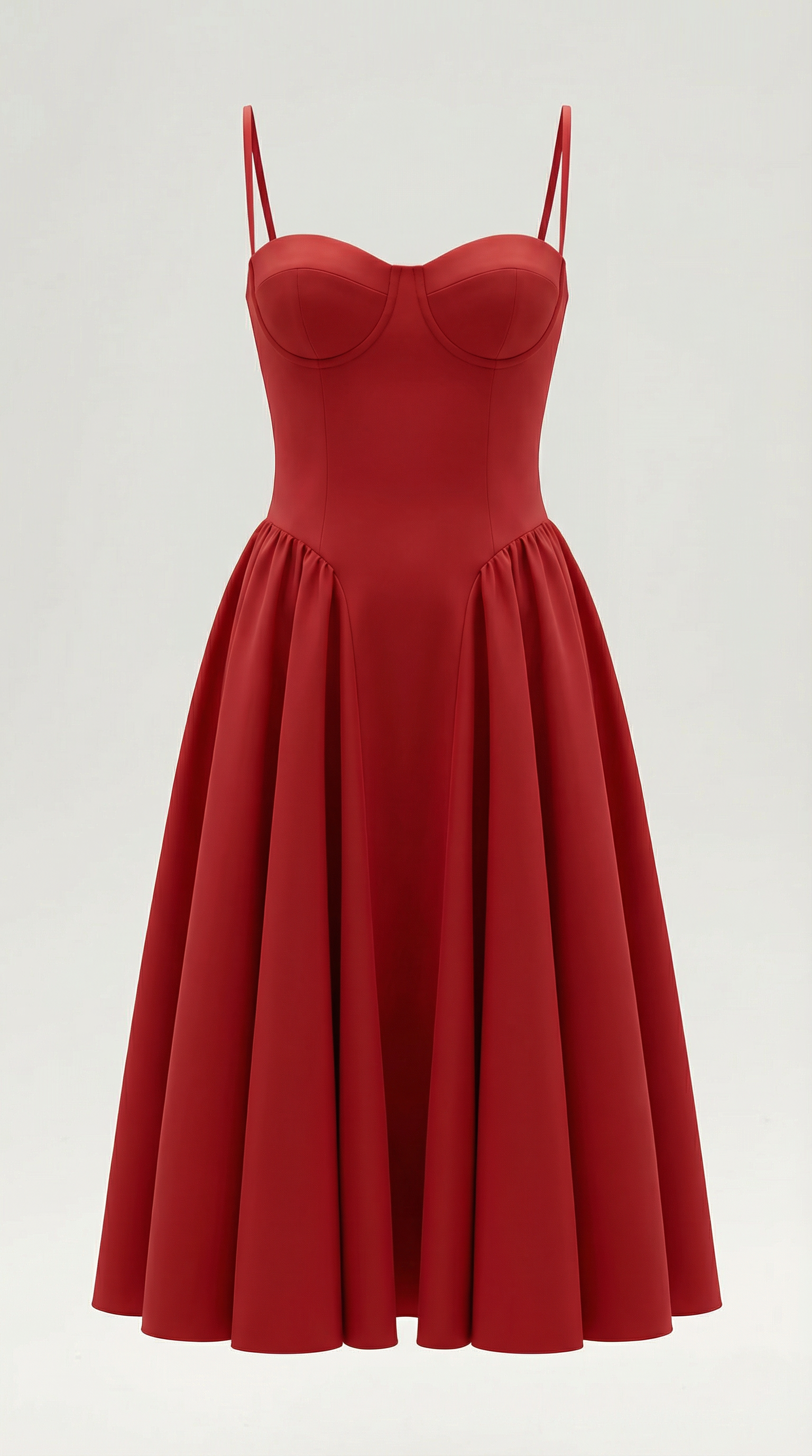 Elise | Corset Midi Dress