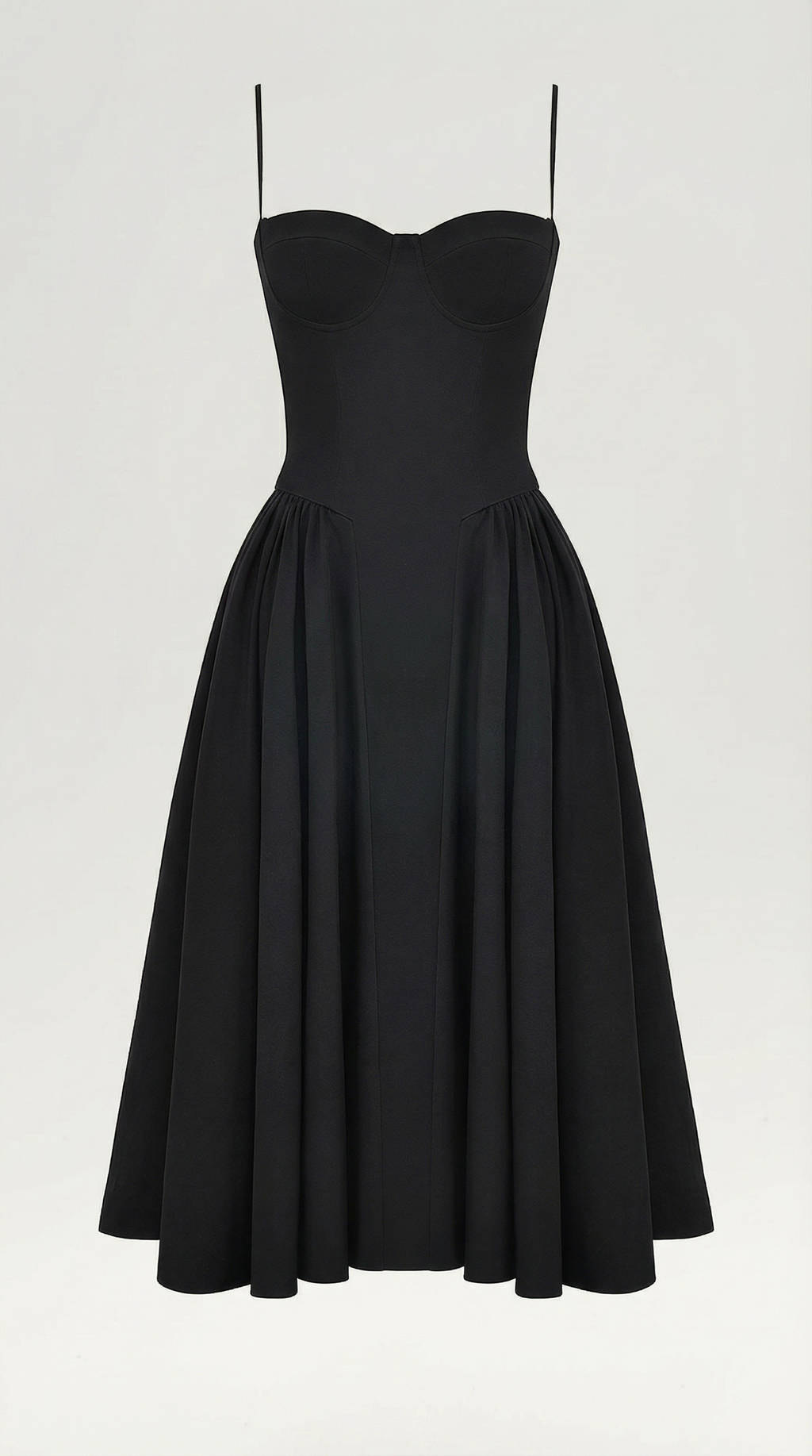 Elise | Corset Midi Dress