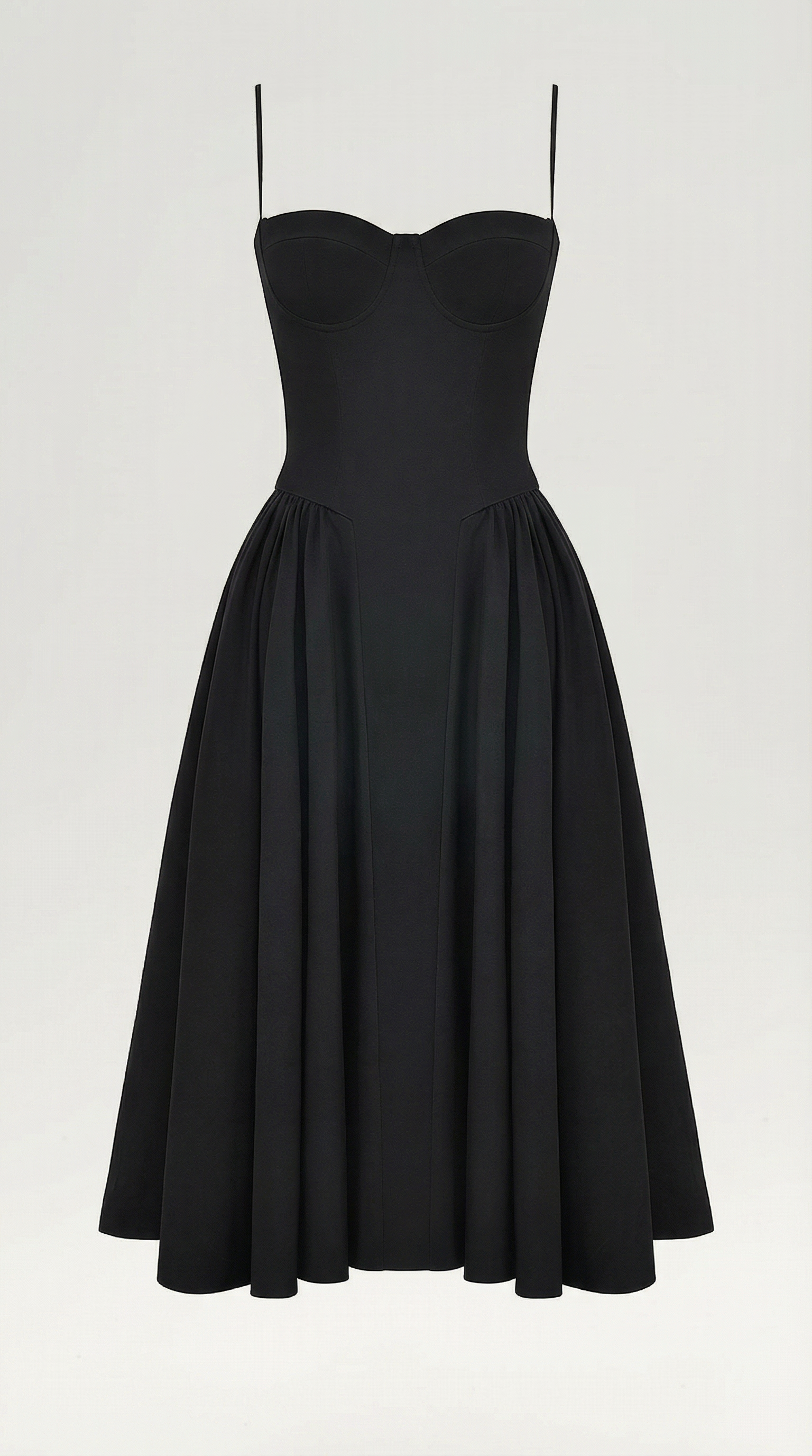 Elise | Corset Midi Dress