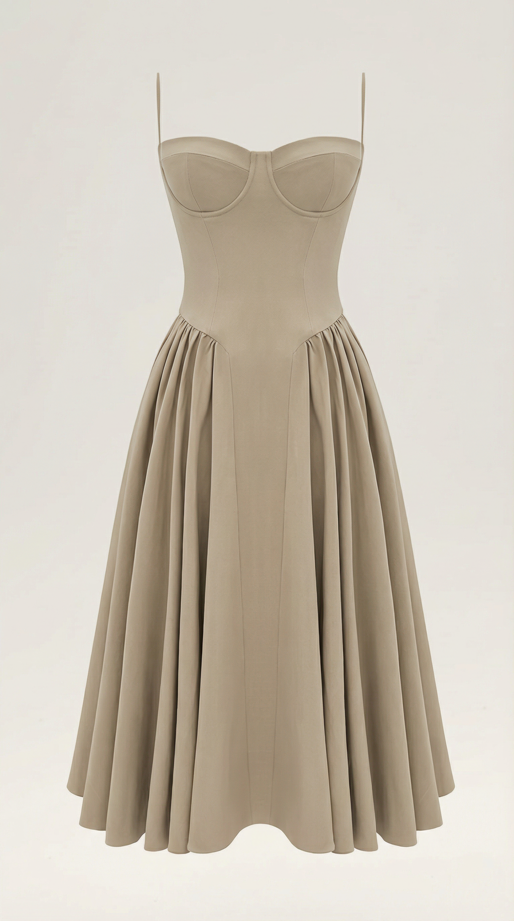 Elise | Corset Midi Dress