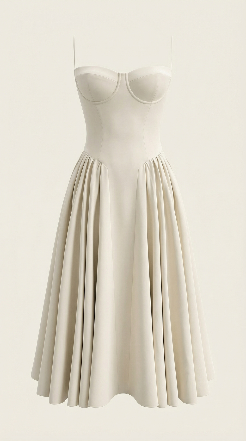 Elise | Corset Midi Dress
