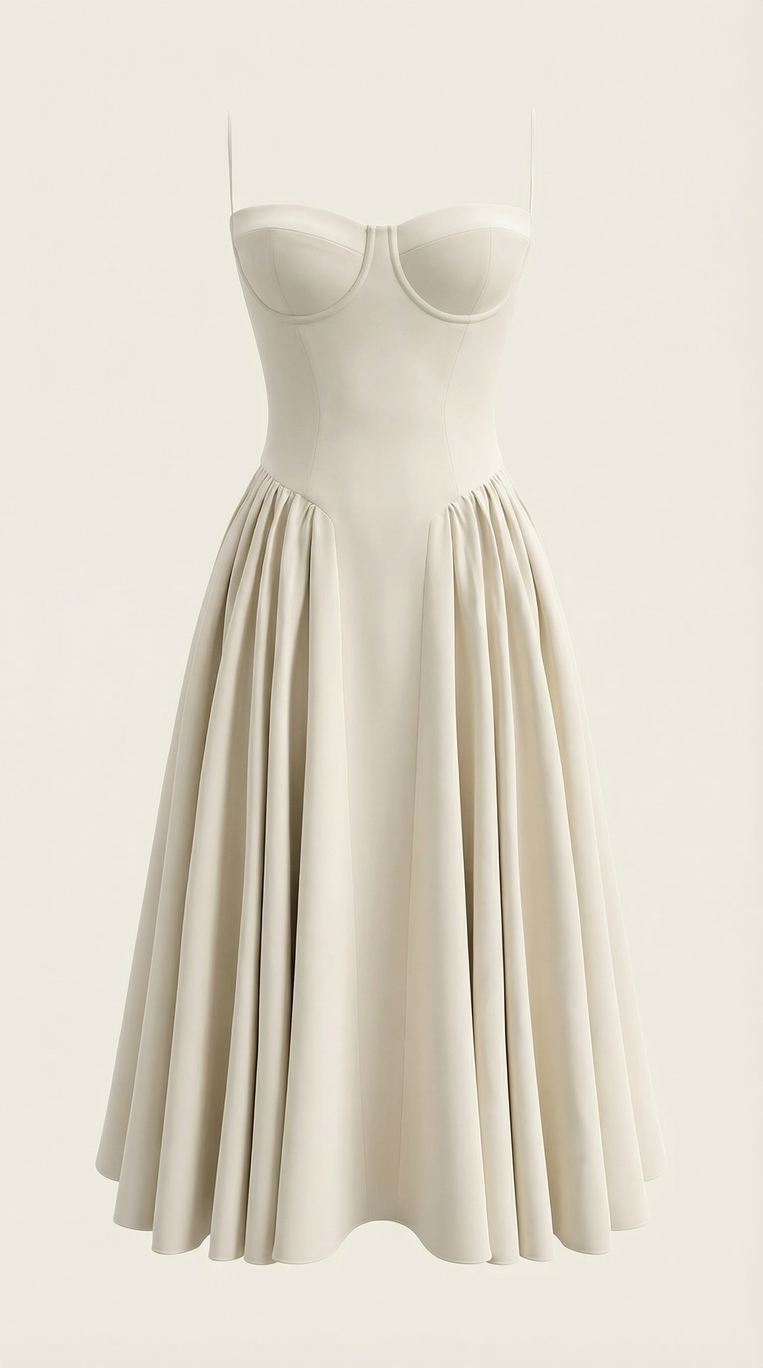 Elise | Corset Midi Dress